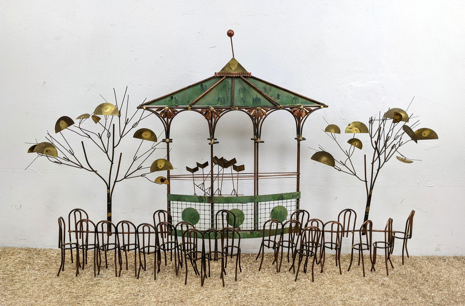 C. JERE Wall Sculpture.  French cafe. (1 of 13)