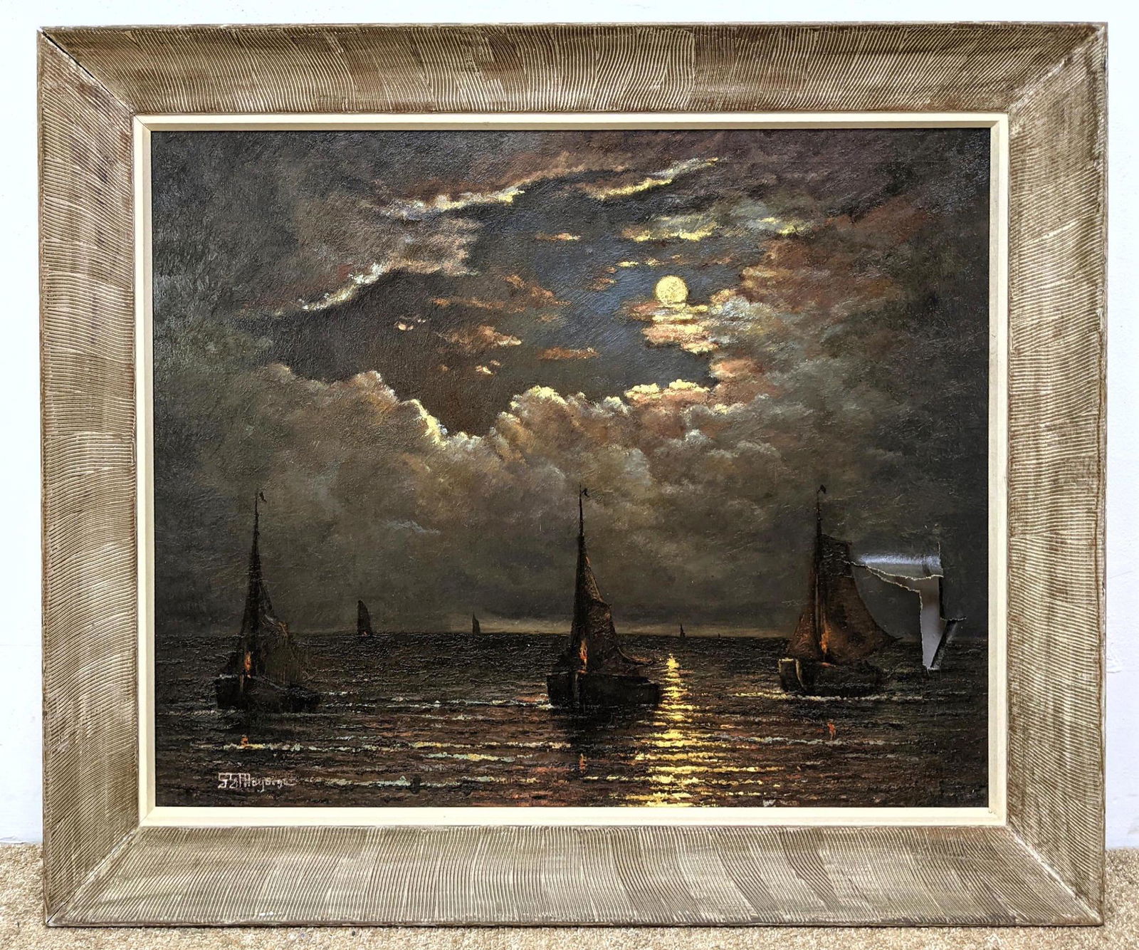 Guillermo G. Mayorga Oil Painting on Canvas. (1 of 14)