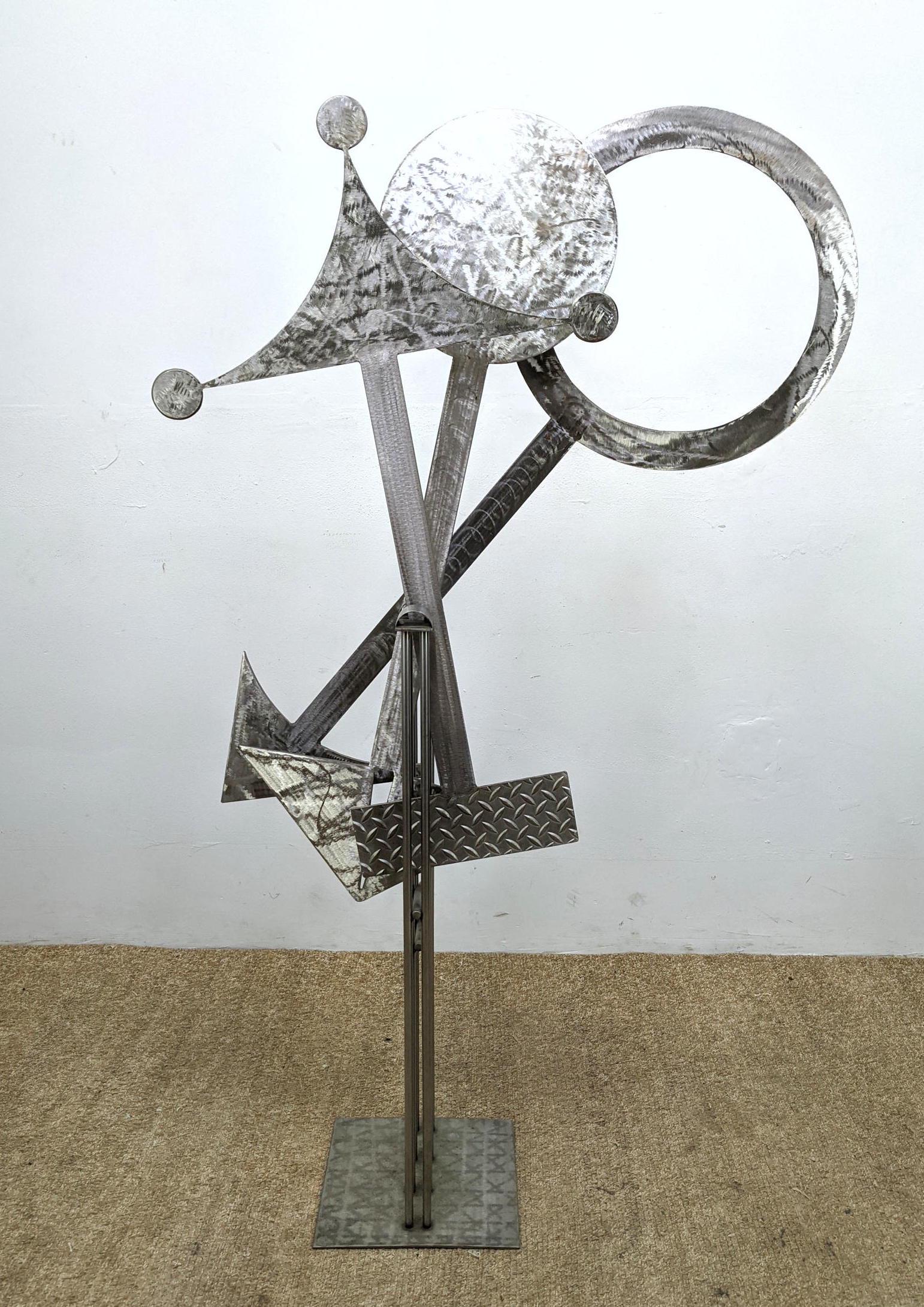 BRUCE STILLMAN 1999 Large Kinetic Sculpture. Three long (1 of 18)