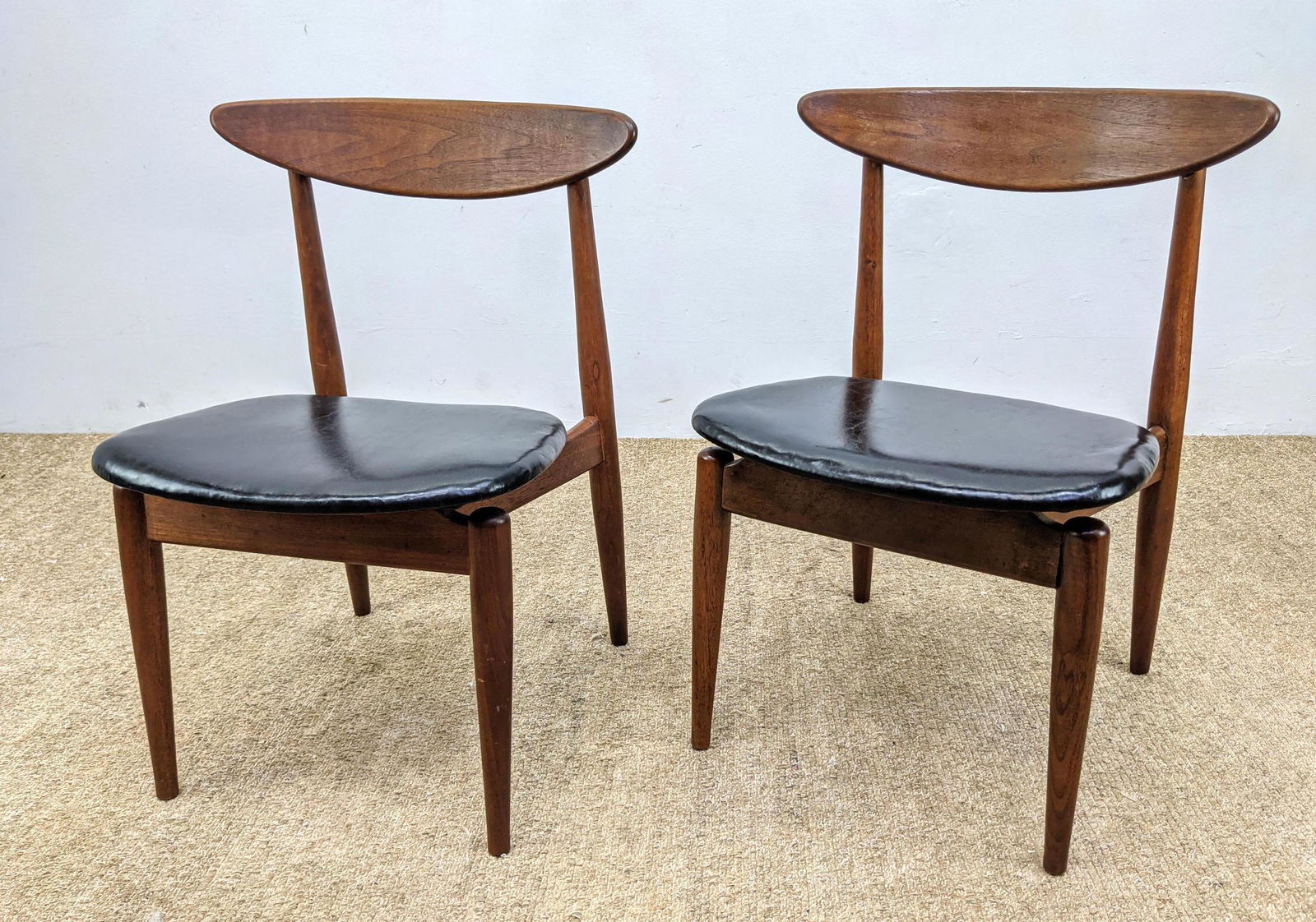 Pair American Modern Side Chairs. (1 of 13)