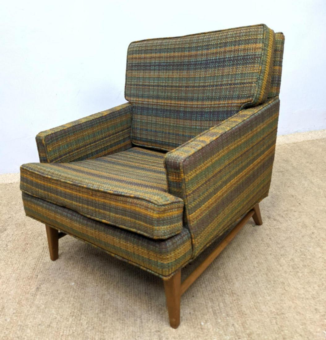 Paul McCobb Style Lounge Chair.  Stretcher base. (1 of 11)