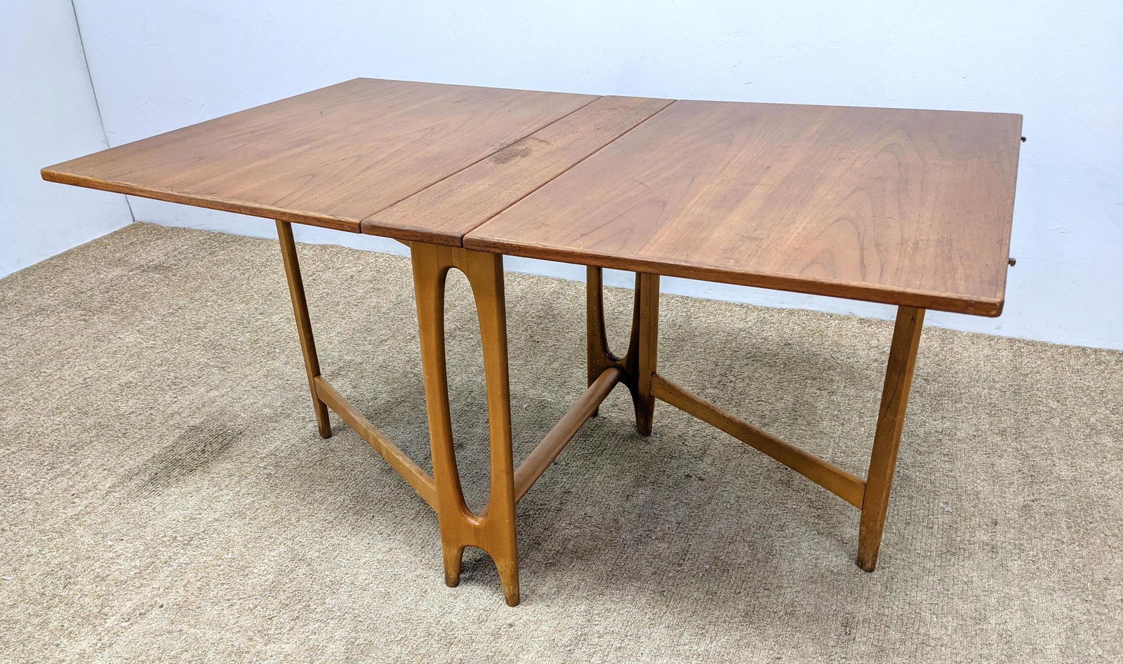 Space Saver Modernist Dining Table. Drop Side Table fit (1 of 15)