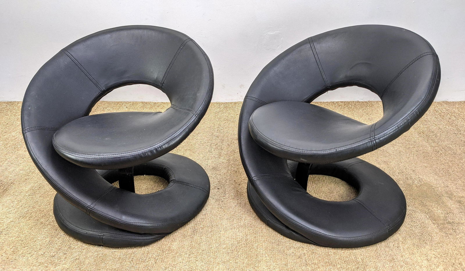 Pair JAYMAR Furniture Ltd. Moderne Spring Lounge Chair. (1 of 12)