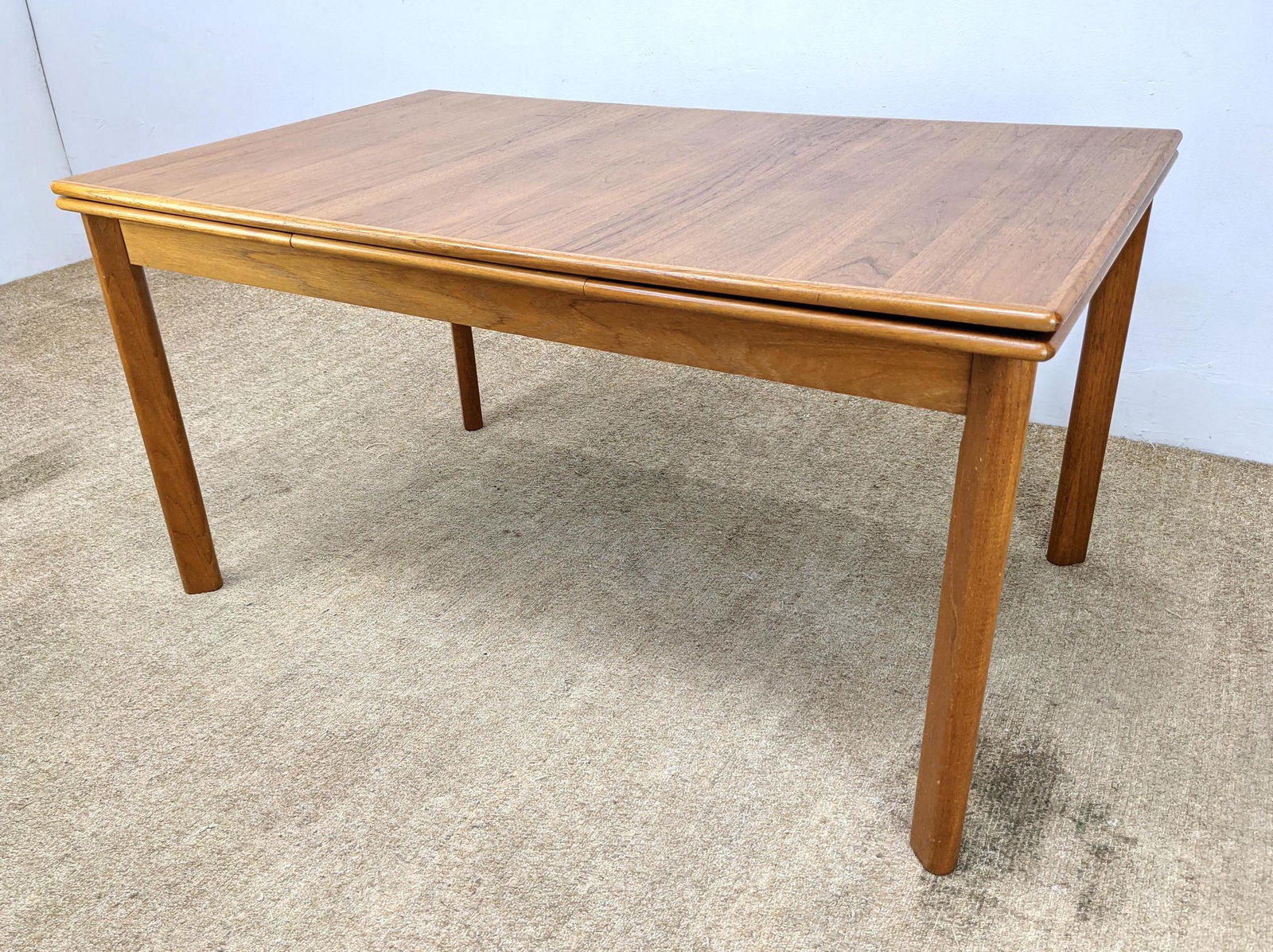 BRDR FURBO Danish Modern Refractory Dining Table. Two 1 (1 of 10)