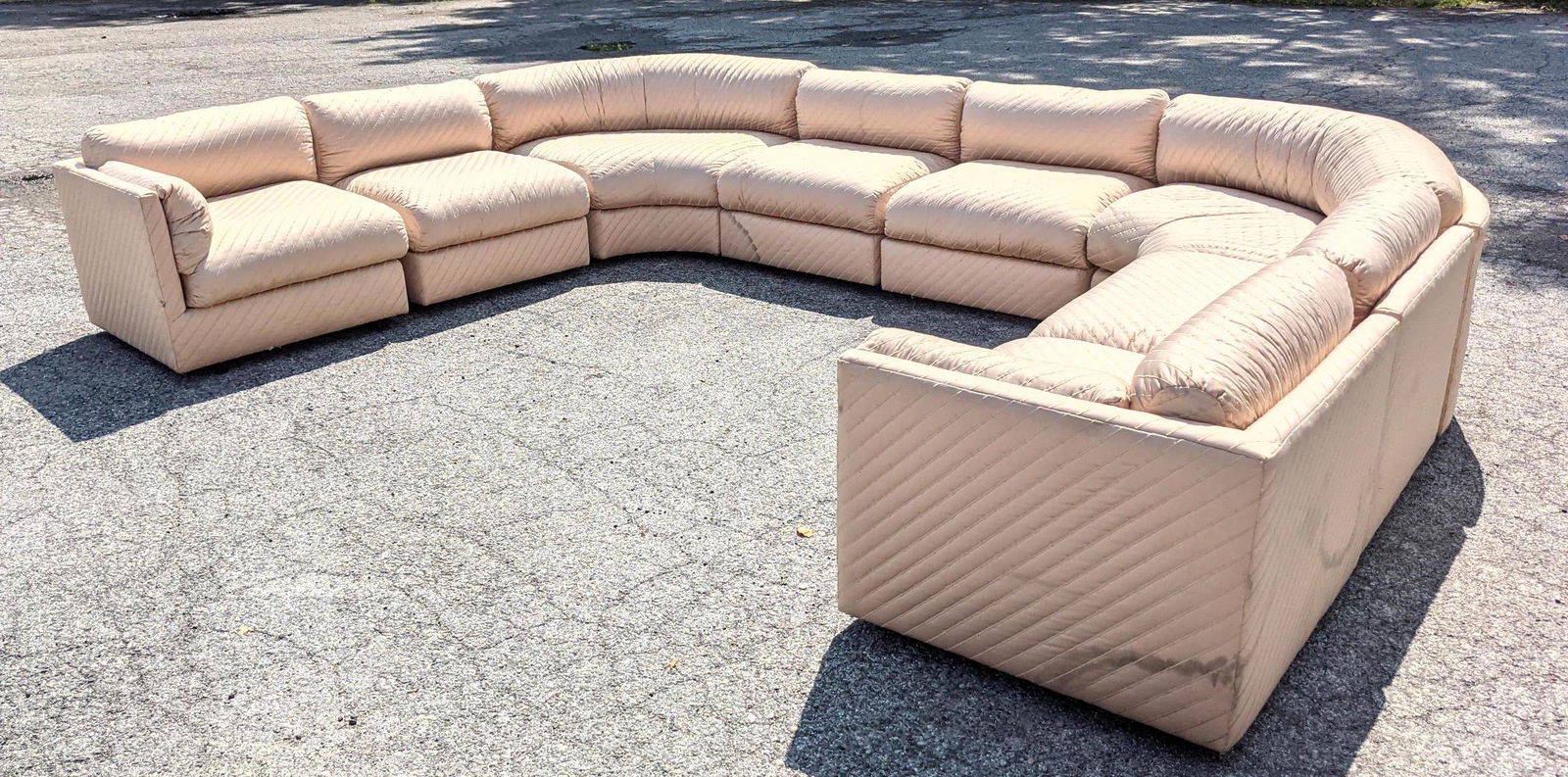Attributed to THAYER COGGIN Sectional Sofa. Individual (1 of 19)