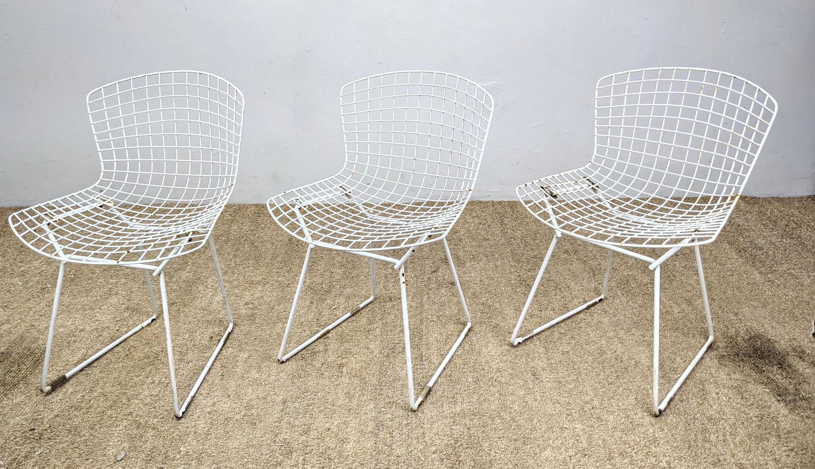 Set 3 Bertoia Side Chairs. (1 of 11)