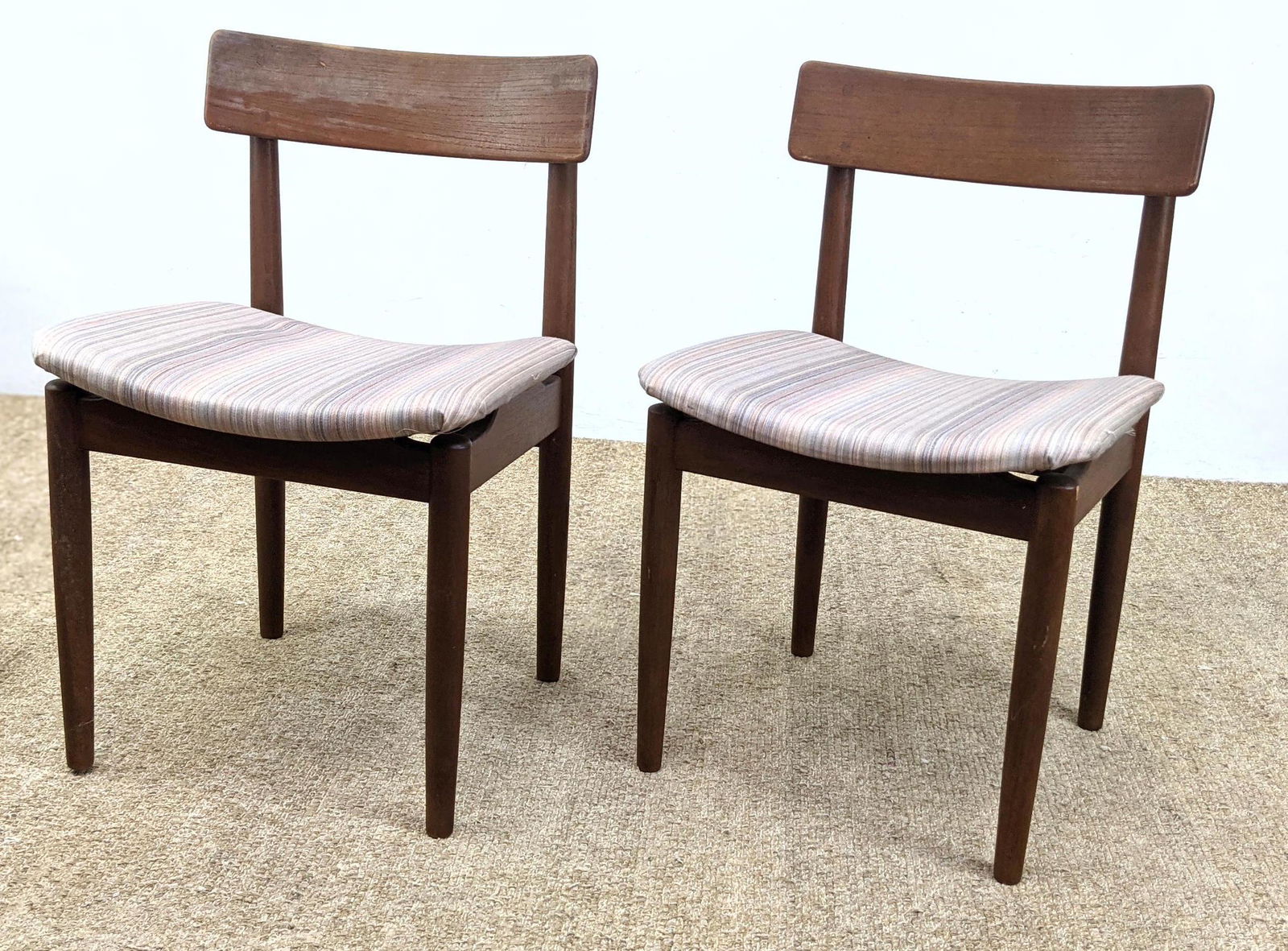 Pair NILS JONSSON Side Chairs. Troeds - Made in Sweden (1 of 13)