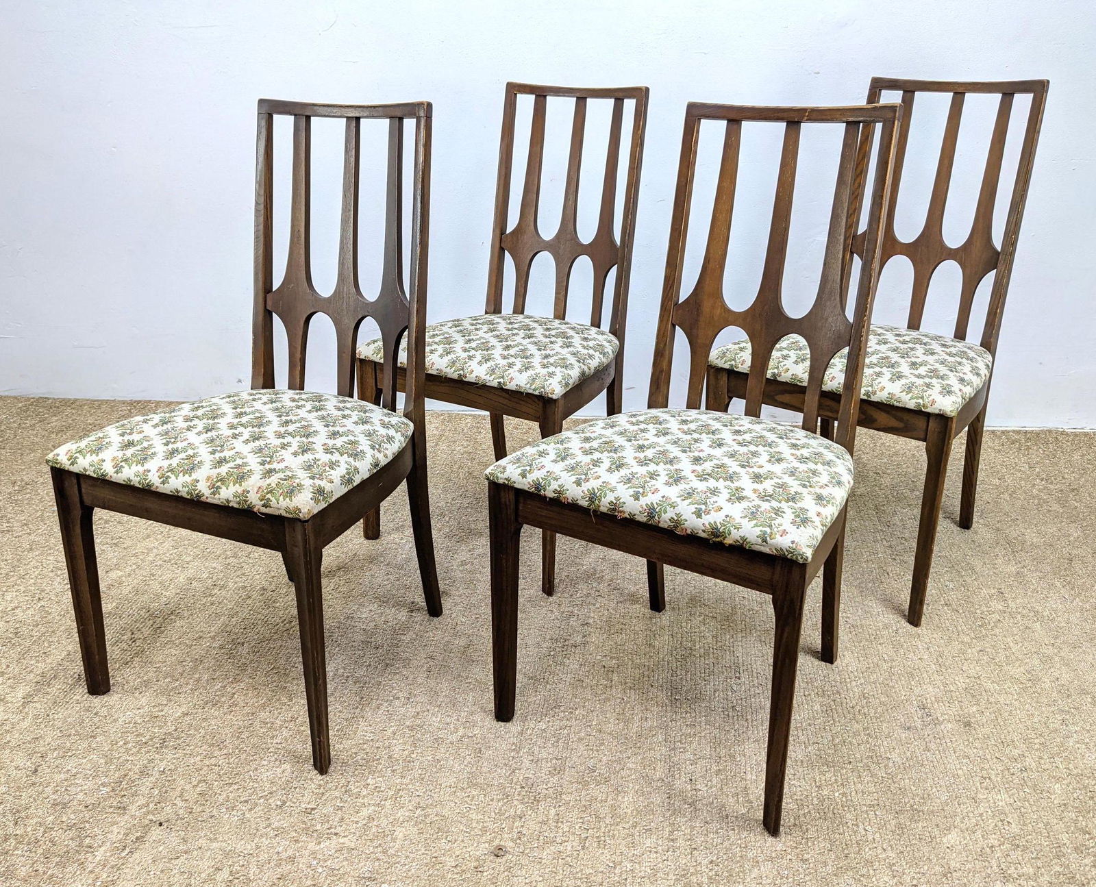 Set 4 BROYHILL BRASILIA Dining Chairs. (1 of 12)