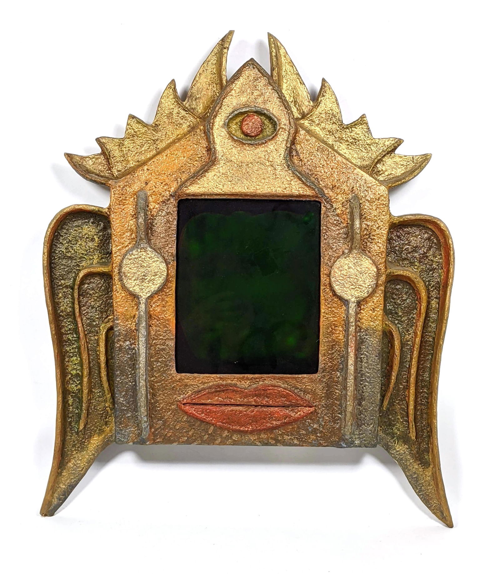 R. Klein Painted Wall Sculpture. Oracle with Two Voices (1 of 12)