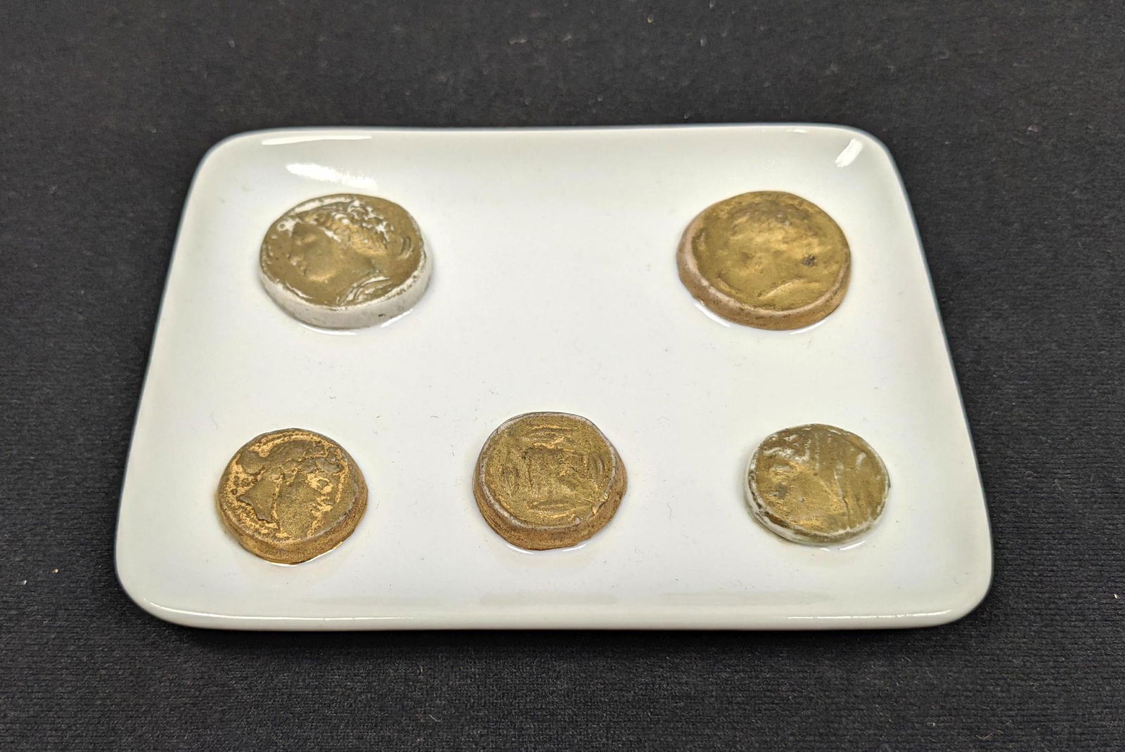 PIERO FORNASETTI Italy Small Coin Tray. (1 of 9)