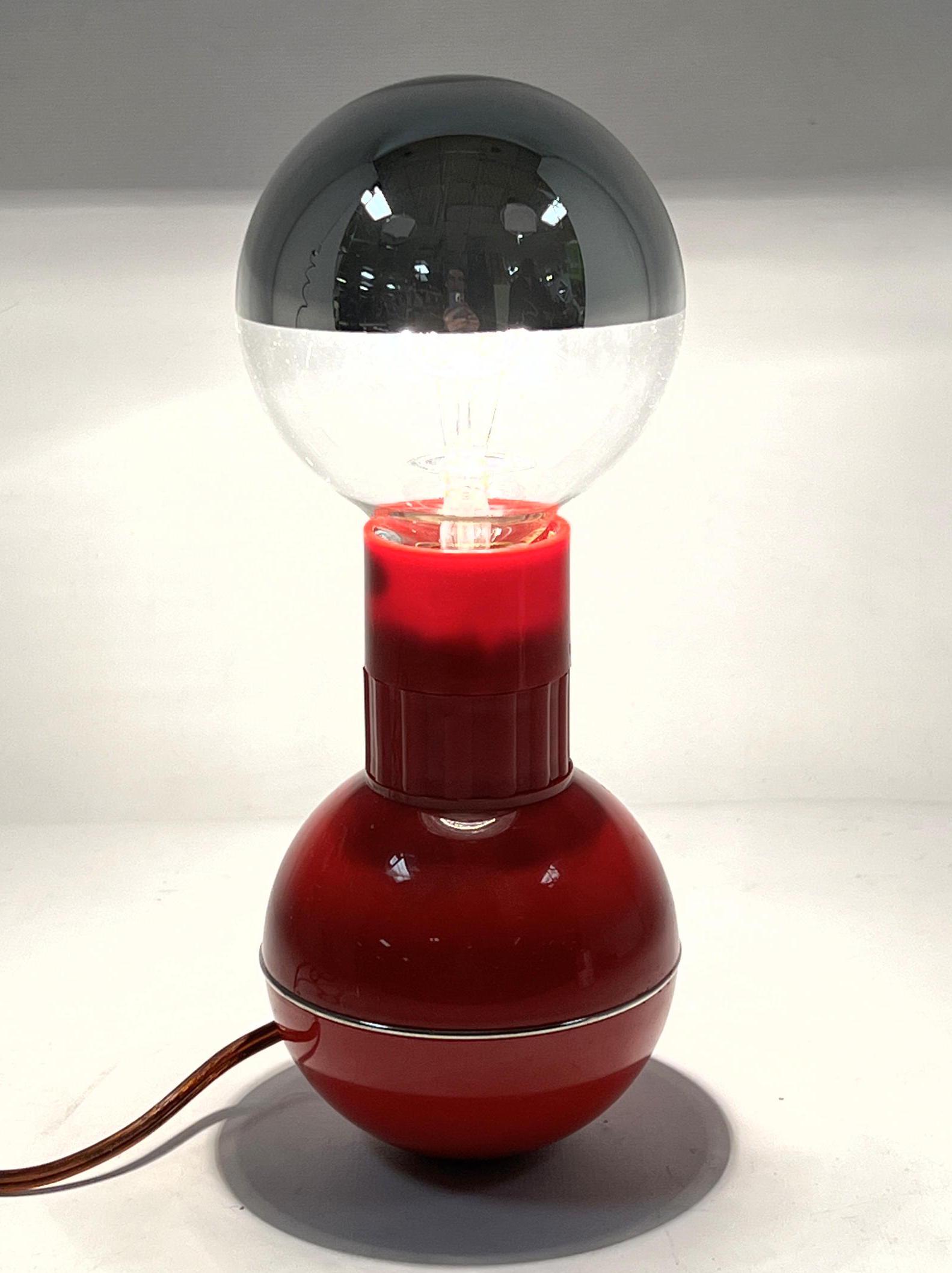 ENZO MARI Small Accent Lamp. 60S Design.  Space Age Dum (1 of 9)