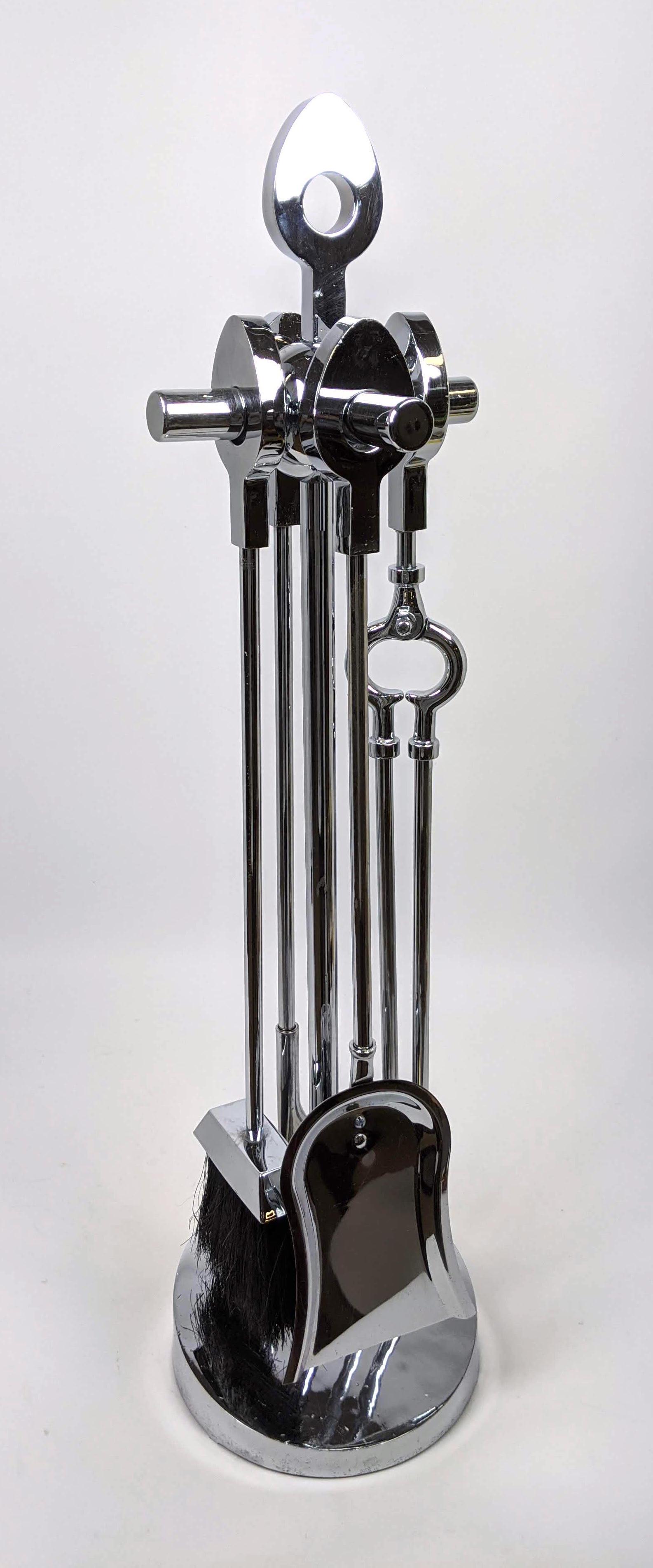 Virginia Metalcrafters Style  Modernist Fireplace Tools (1 of 14)