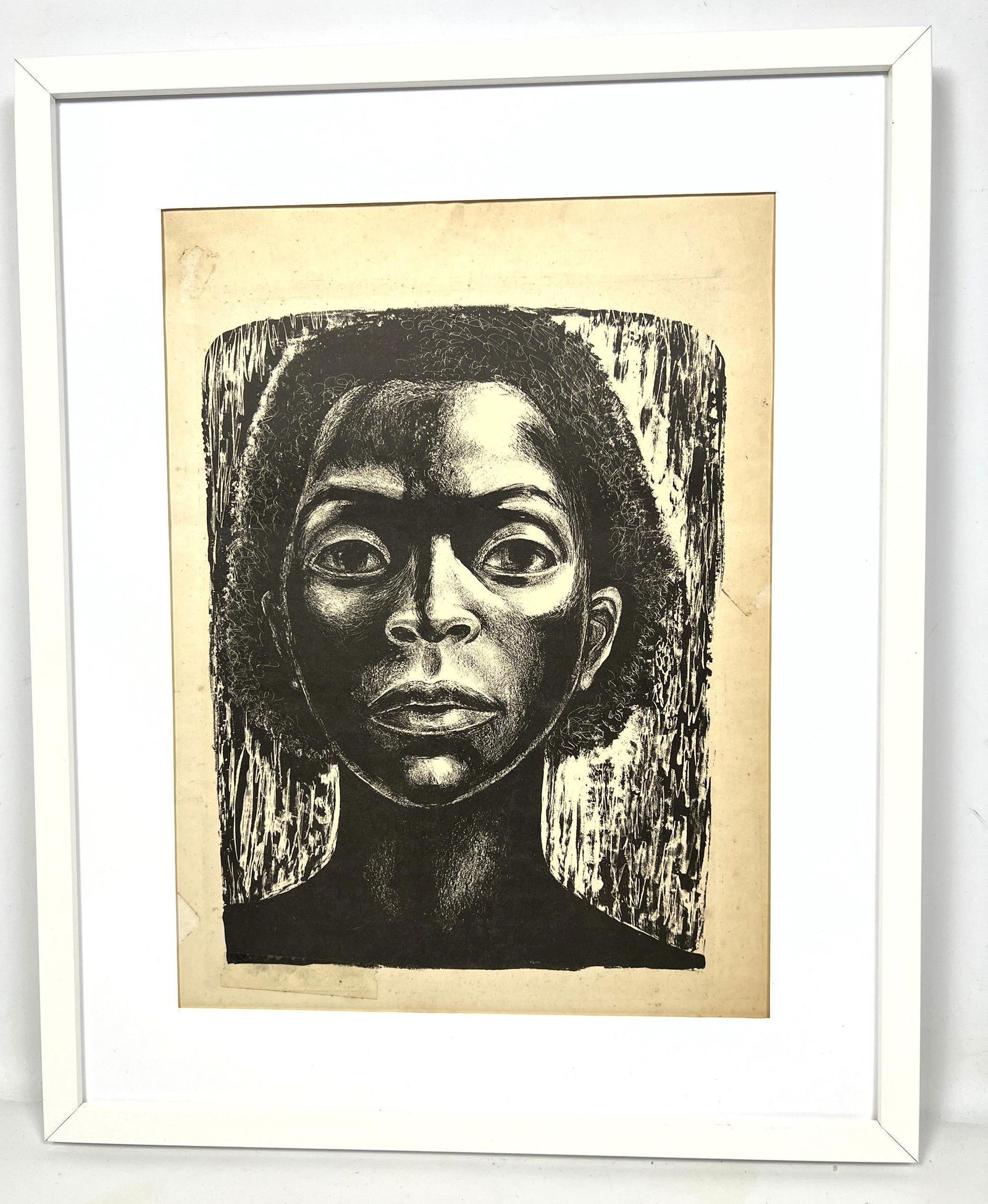 Elizabeth Catlett Portrait Print. Young Black Woman. No (1 of 10)