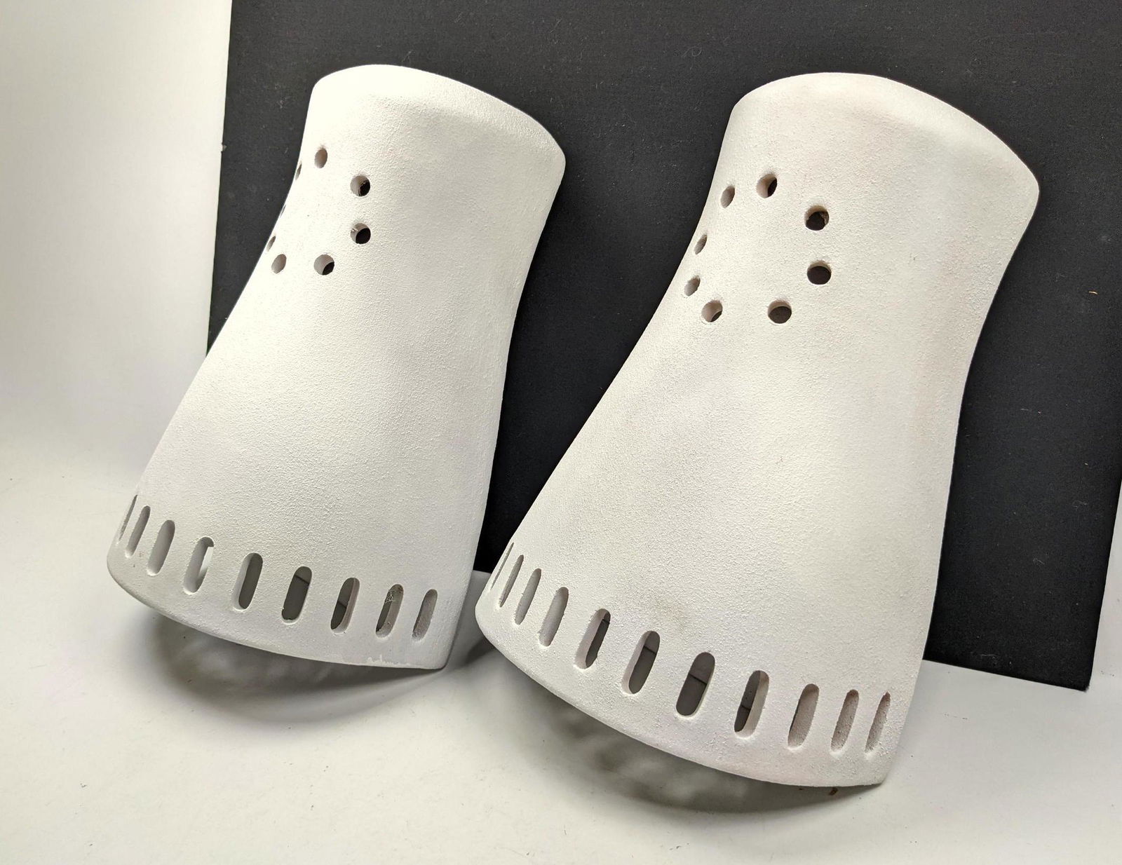 Pr Frank Willett SANTA FE LIGHTS Wall Sconces.  Pierced (1 of 10)