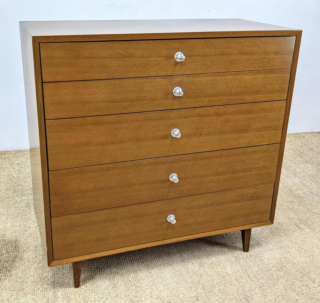 George Nelson Herman Miller Tall Chest Dresser. Aluminu (1 of 10)