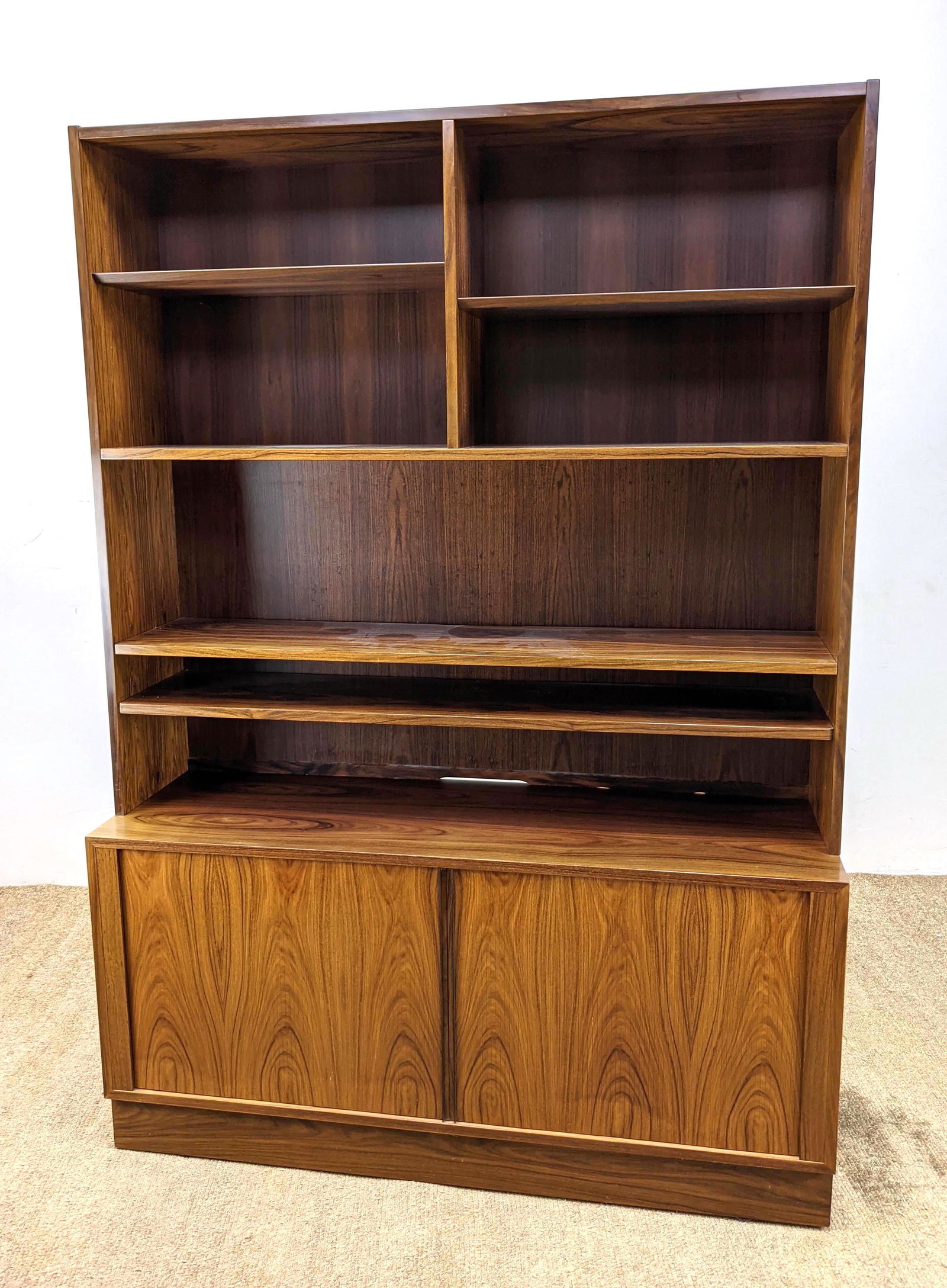 POUL HUNDEVAD Danish Rosewood Modern Shelf Unit. Storag (1 of 12)