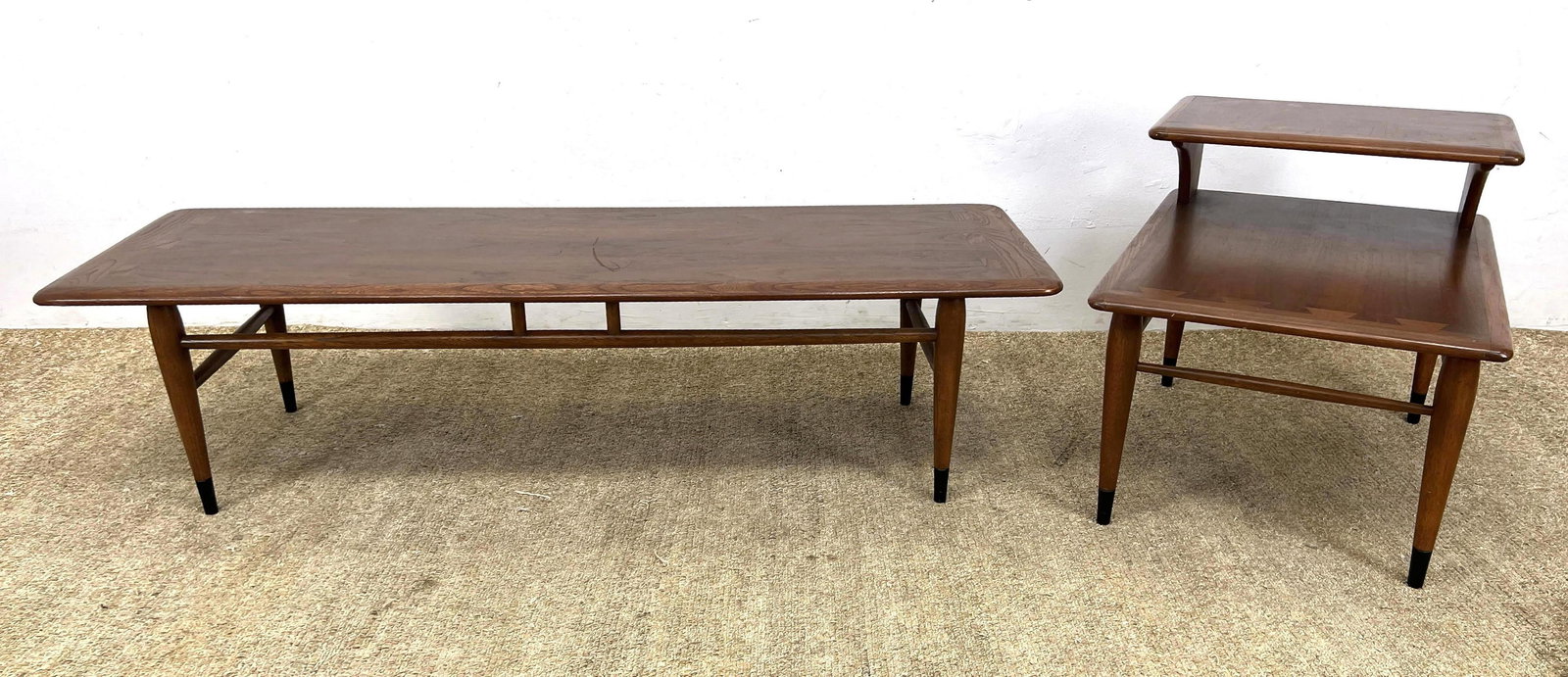 2pc LANE American Modern Tables. Coffee Table and Singl (1 of 14)
