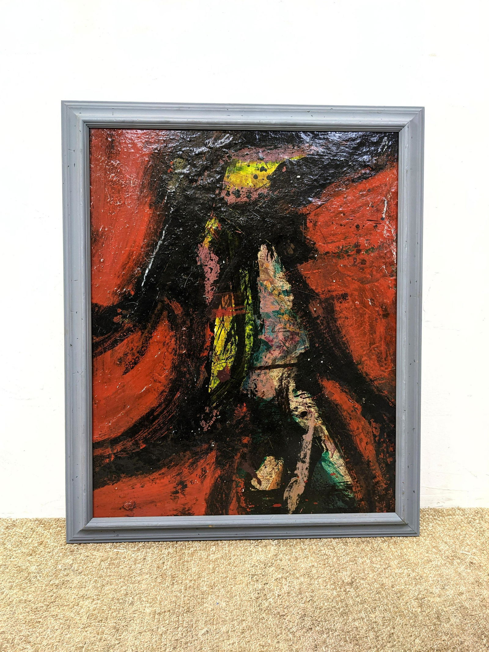 DANIEL BUCKLER Abstract Modern Painting. (1 of 9)