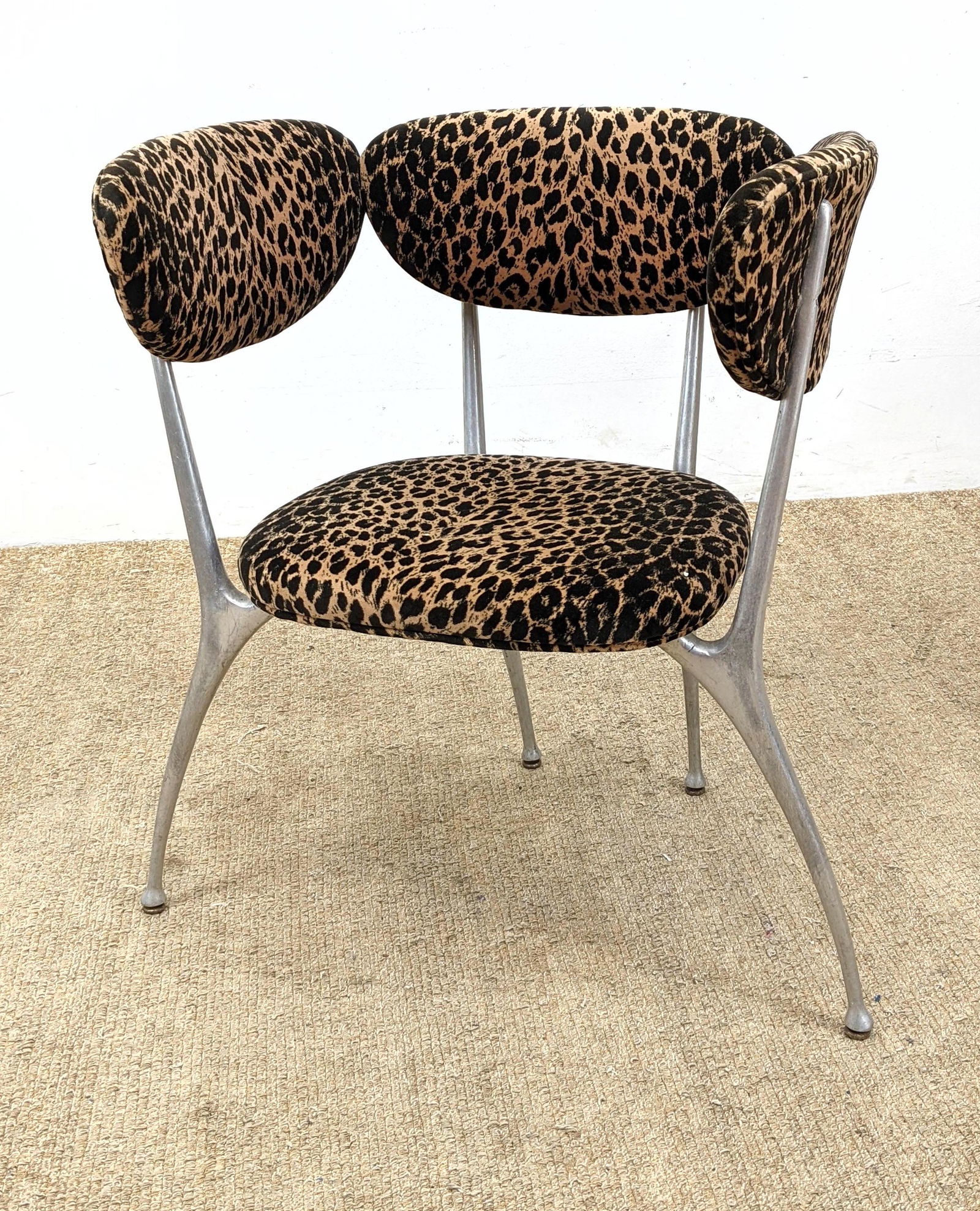 Unusual SHELBY WILLIAMS Gazelle Three Back Chair. Alumi (1 of 9)