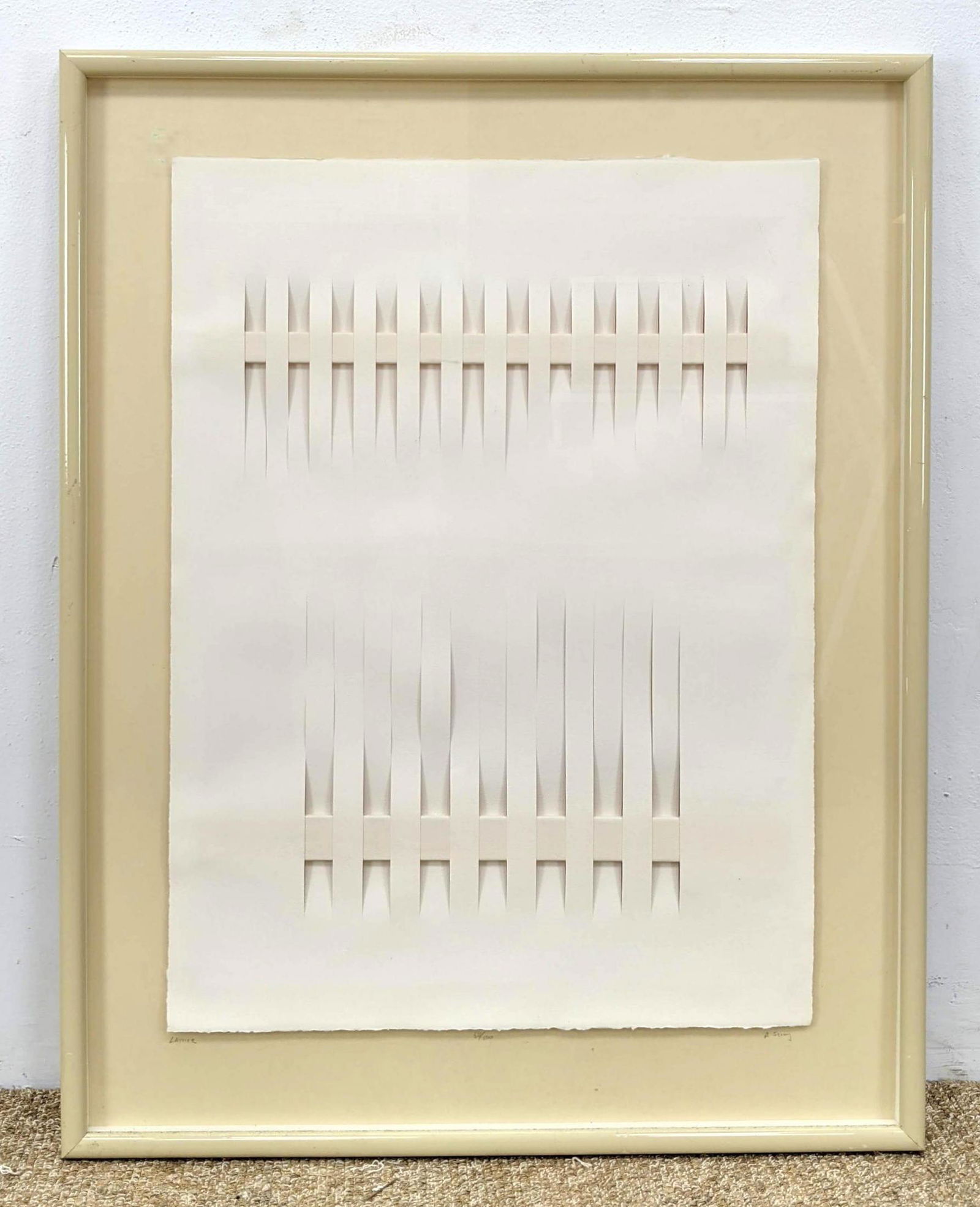 Harris Strong Cut Paper Wall Art.  Framed. (1 of 8)