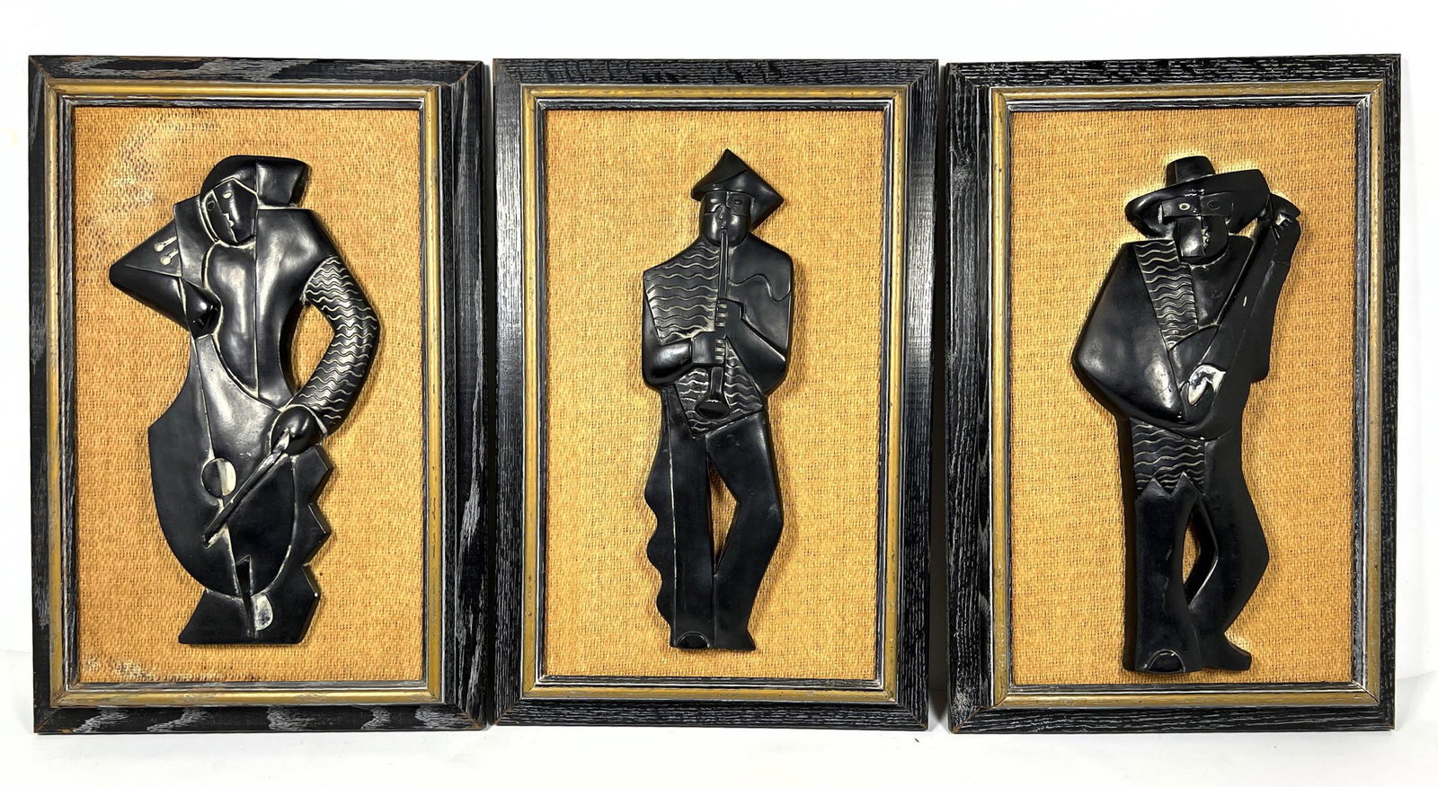 3pcs Frederick Weinberg Style Wall Plaques. (1 of 10)