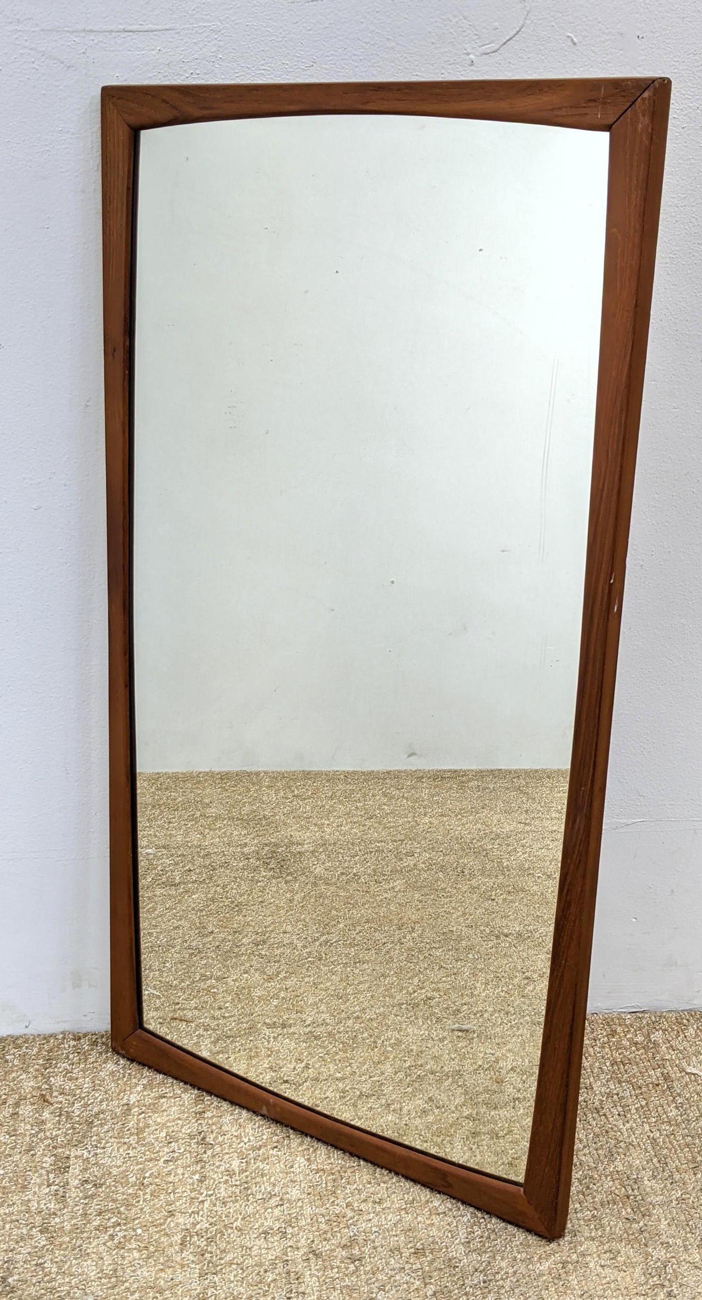 AKSEL KJERSGAARD ODDER Danish Modern Teak Wall Mirror. (1 of 9)
