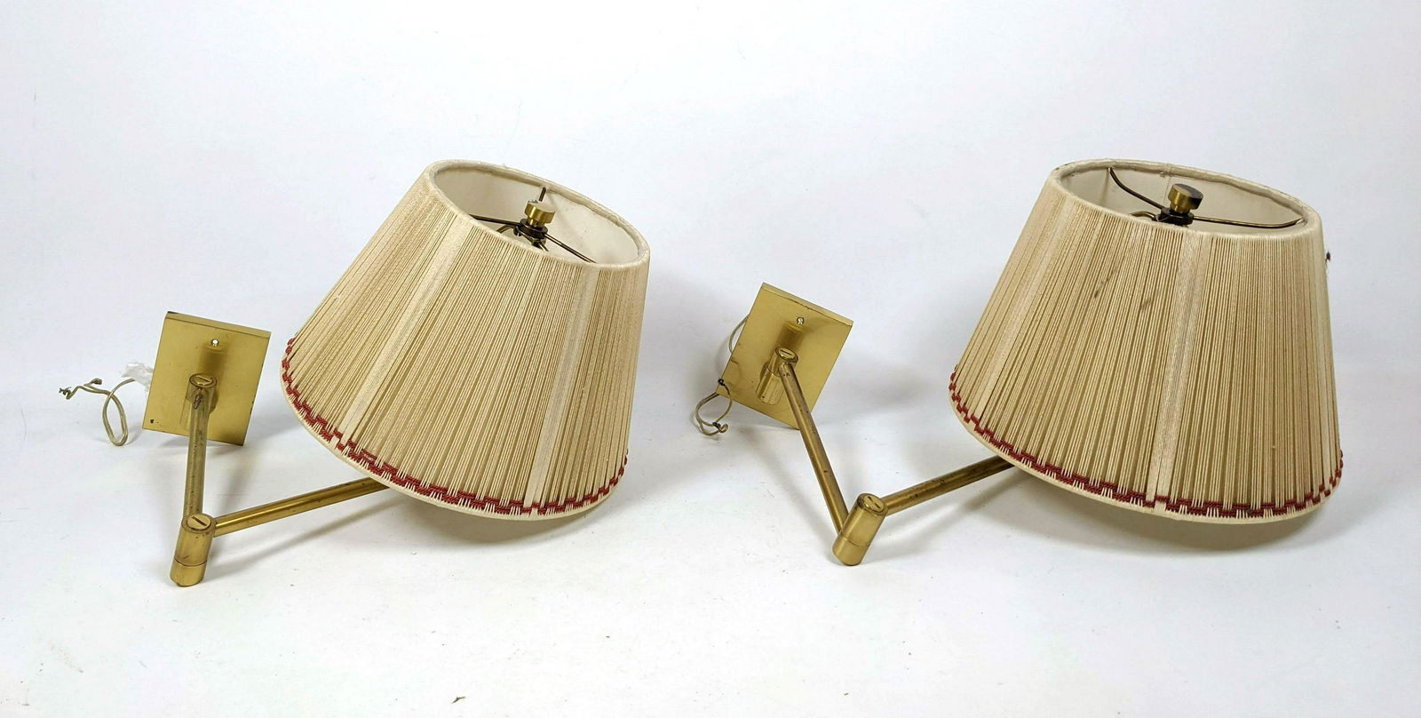 Pr METALARTE  Spain Brass Folding arm Wall Lamps. Hinge (1 of 11)