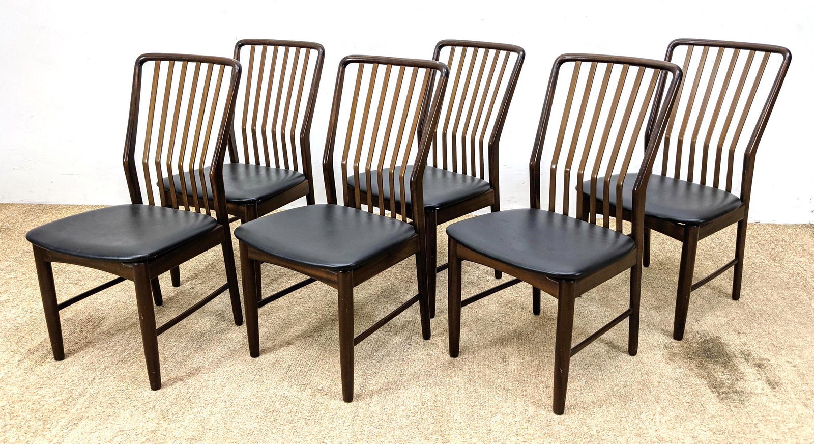 Set MOREDDI Danish Modern Dining Chairs. All Side Chair (1 of 13)