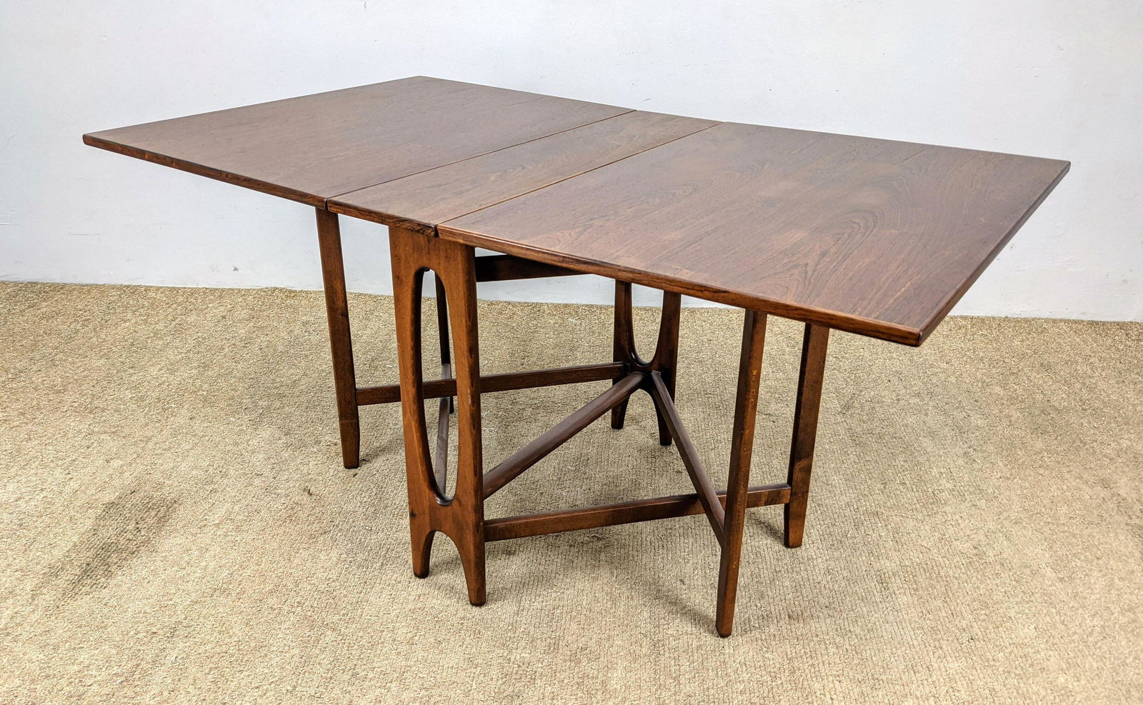 Modernist Drop Side Dining Table. Great for easy storag (1 of 12)