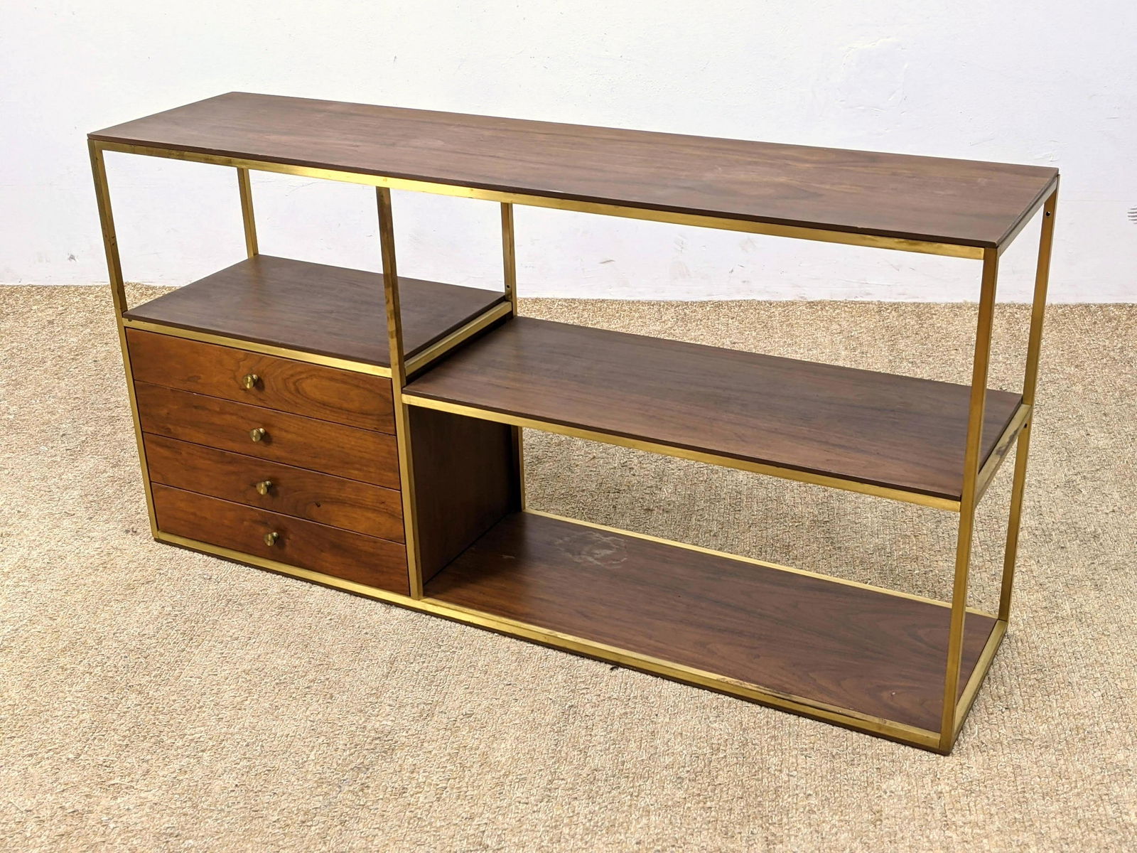 Paul McCobb Attributed Cabinet Top with Drawers. Unmark (1 of 13)