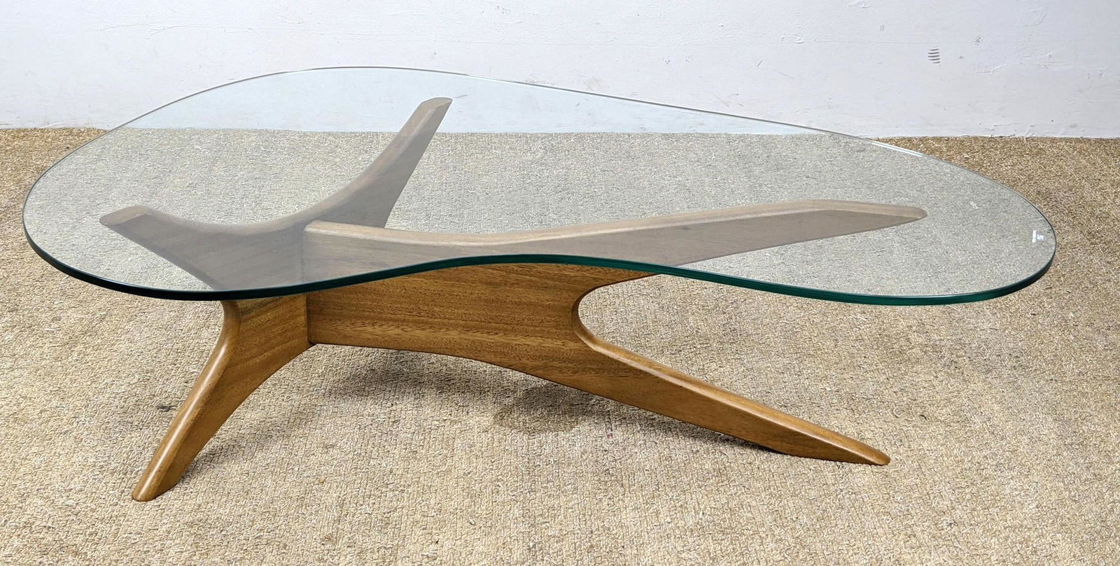 Adrian Pearsall Walnut Coffee Cocktail Table. (1 of 13)