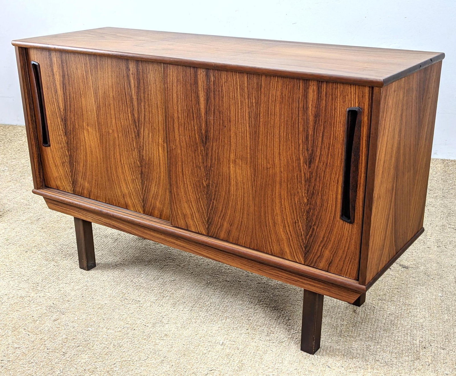 Danish Modern Sliding Door Server Cabinet. (1 of 14)