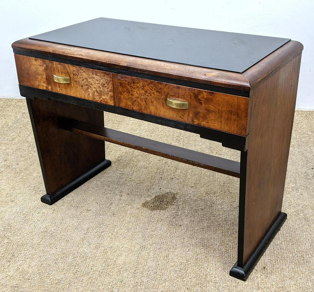 Art Deco Writing desk Server with 2 Drawers. (1 of 8)