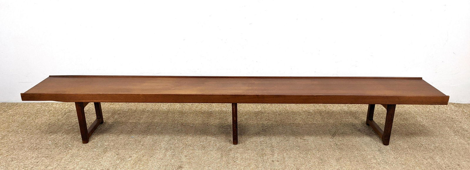 Long BRUKSBO Norway Modern Teak Low Coffee Table. Bruks (1 of 17)