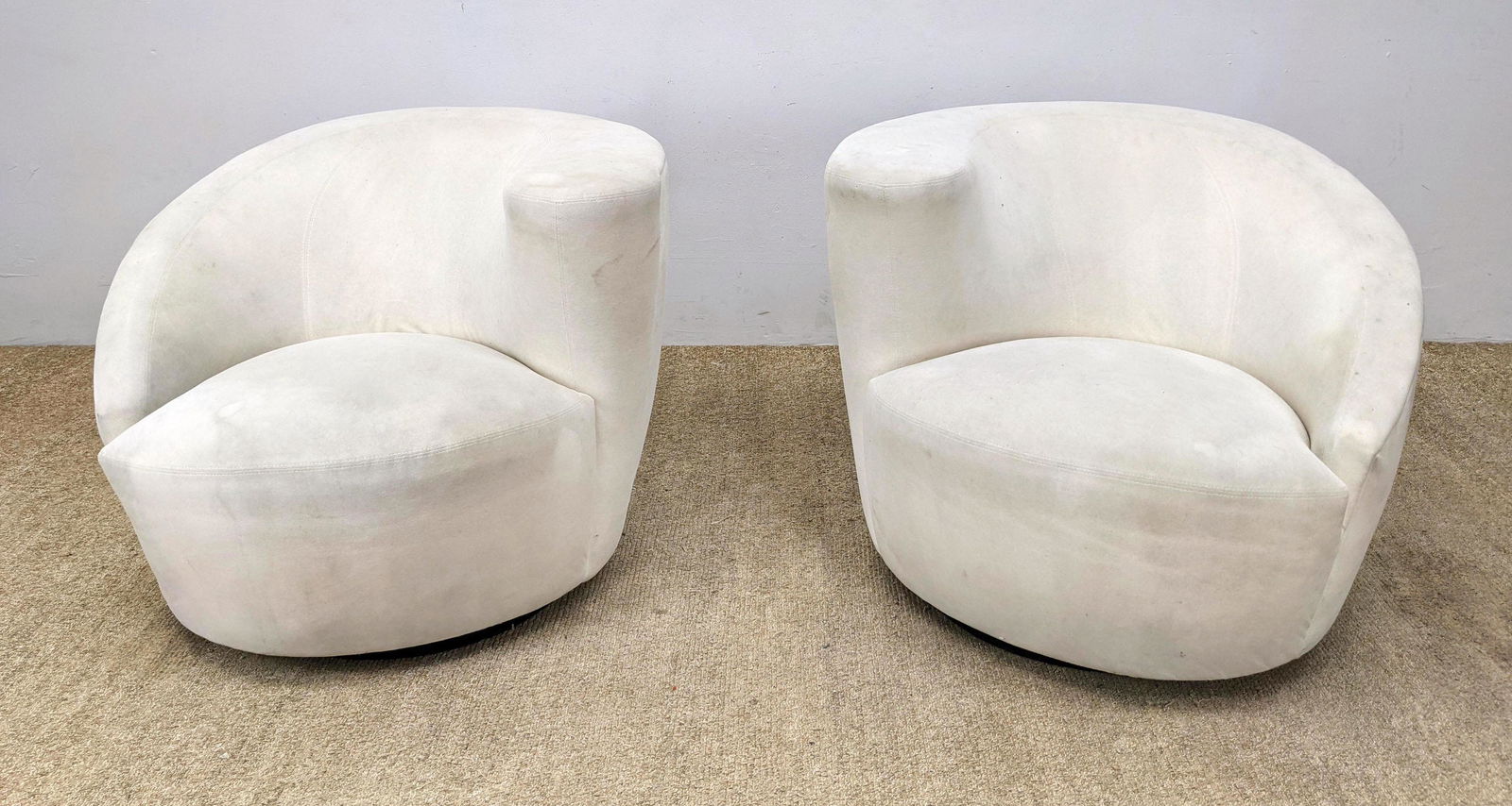 Vladimir Kagan Nautilus style Lounge Chair. Modernist S (1 of 10)
