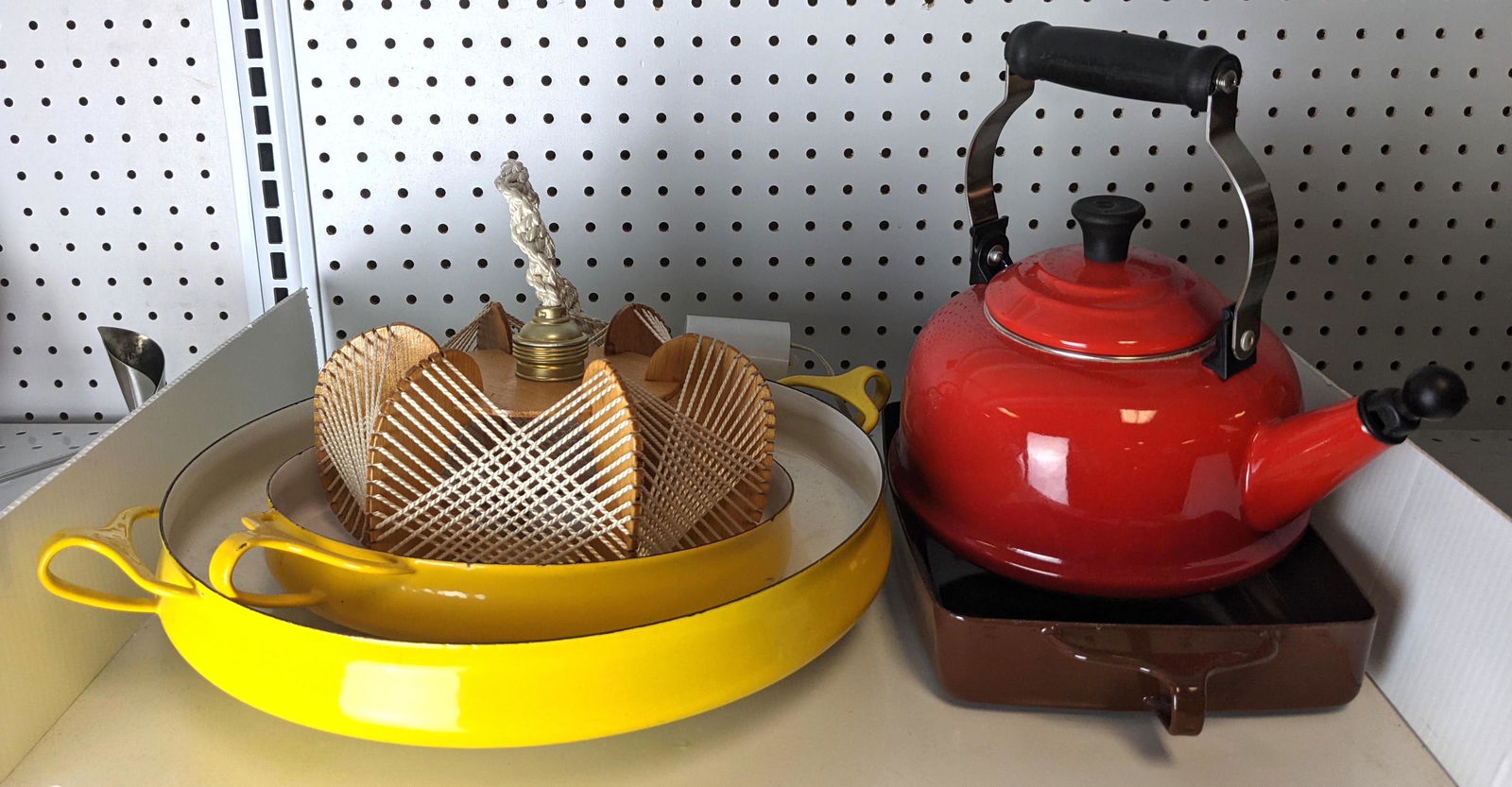 5pc Modern Kitchenware Lot. DANSK, Le CREUSET Red Ename (1 of 19)