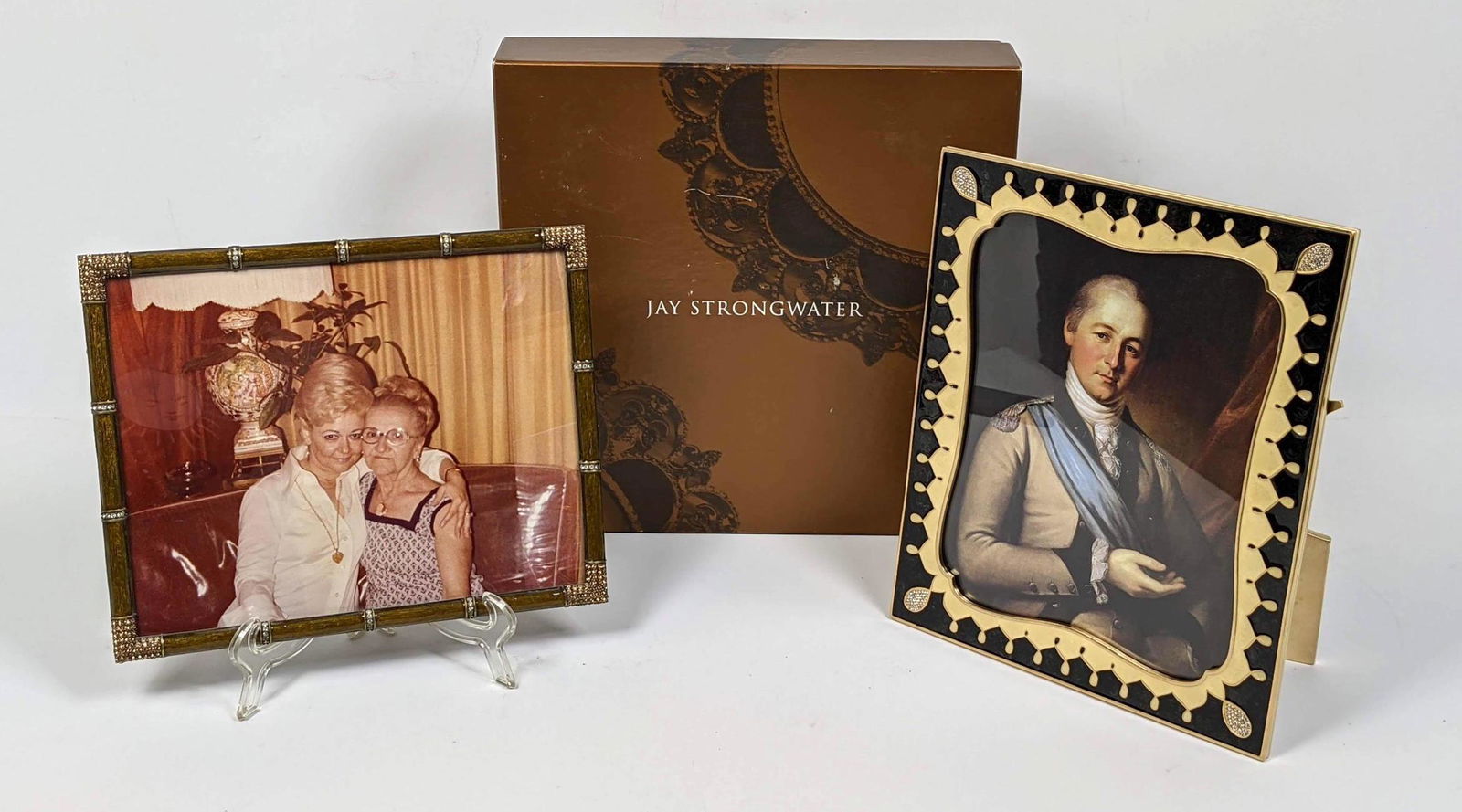 2pcs JAY STRONGWATER Picture Frames. 1 Signed and dated (1 of 16)