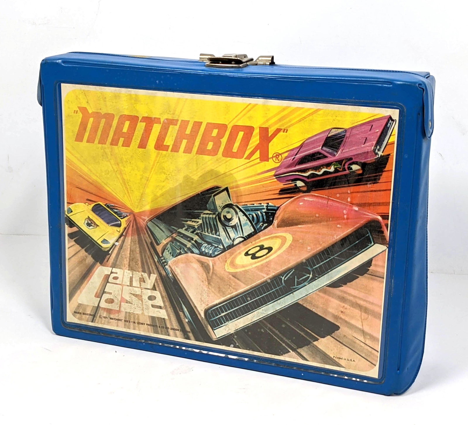 Matchbox Case with Contents.  Cars. (1 of 15)