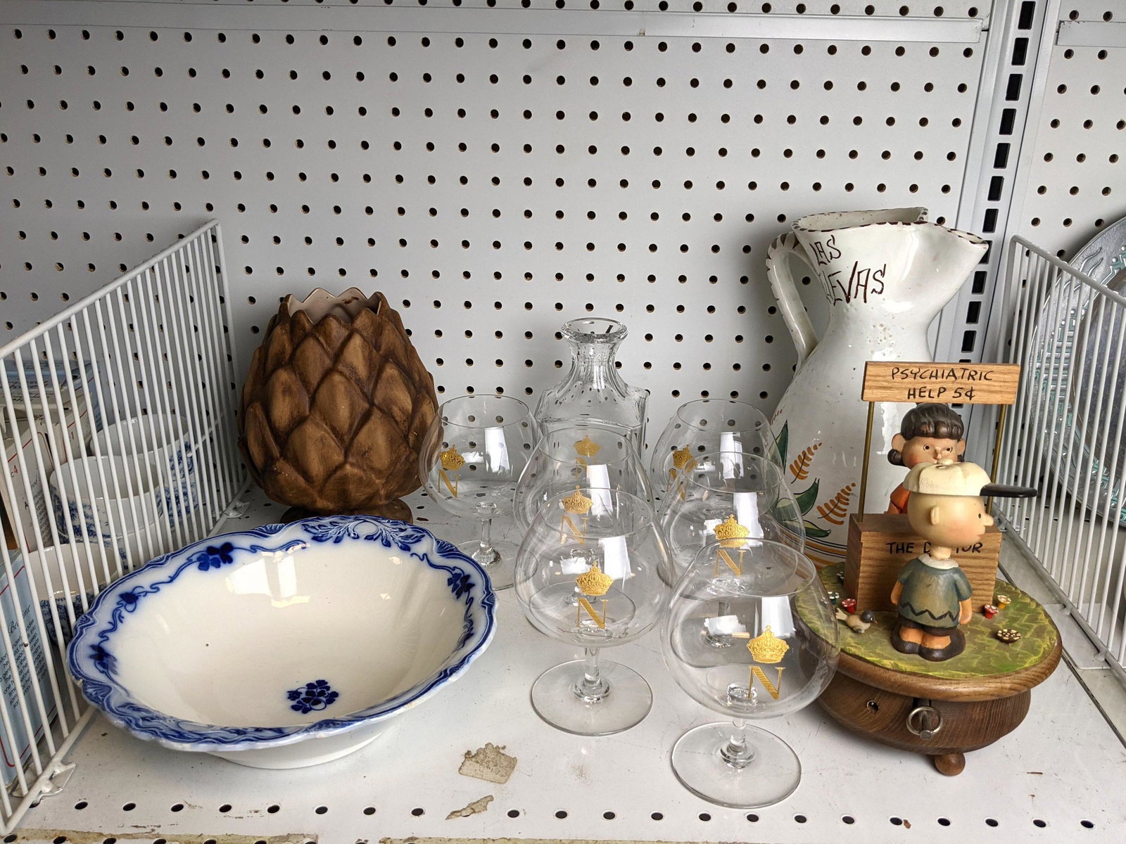 Mixed Shelf Lot. CHARLIE BROWN Music Box: "Try to Remem (1 of 12)