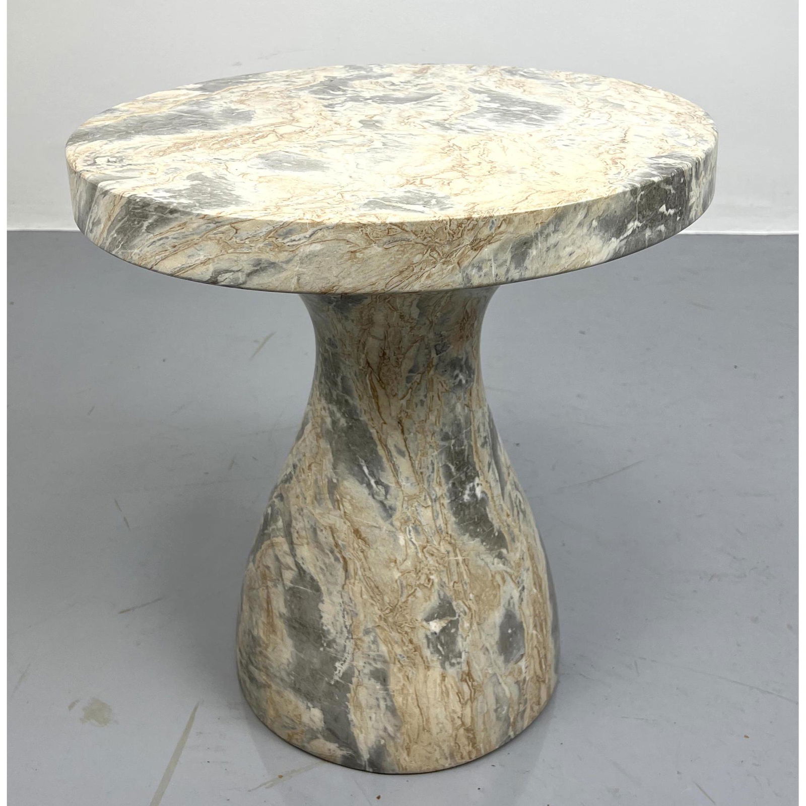 Natural Marble Stone Mushroom form Side Table. Made fro (1 of 6)