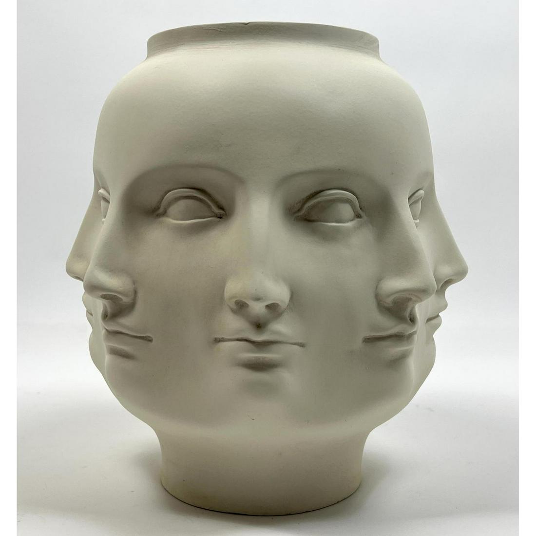 TMS 2005 Molded Resin Perpetual Face Vase. Fornasetti s (1 of 6)