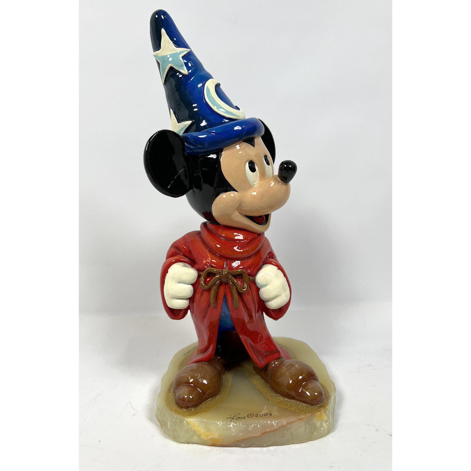 RON LEE  2003 Mickey Mouse sculpture.  322/750 Signed a (1 of 7)