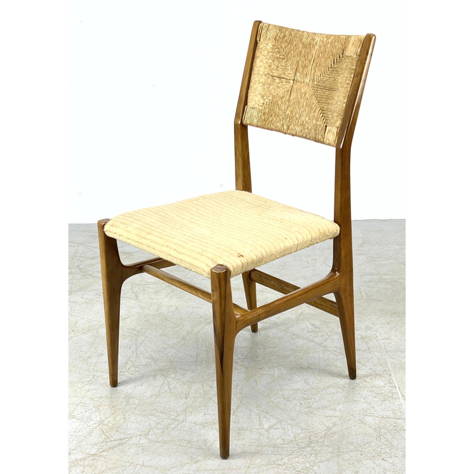 GIO PONTI Side Chair. Model 116. Acquired by current ow (1 of 13)