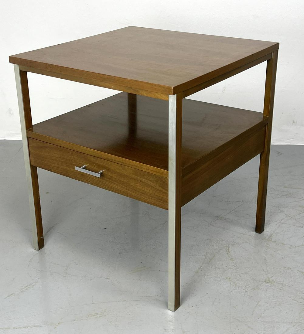 Paul McCobb for Calvin Furniture nightstand: Paul McCobb for Calvin Furniture nightstand Dimensions: H: 24 inches: W: 21 inches: D: 21 inches ---