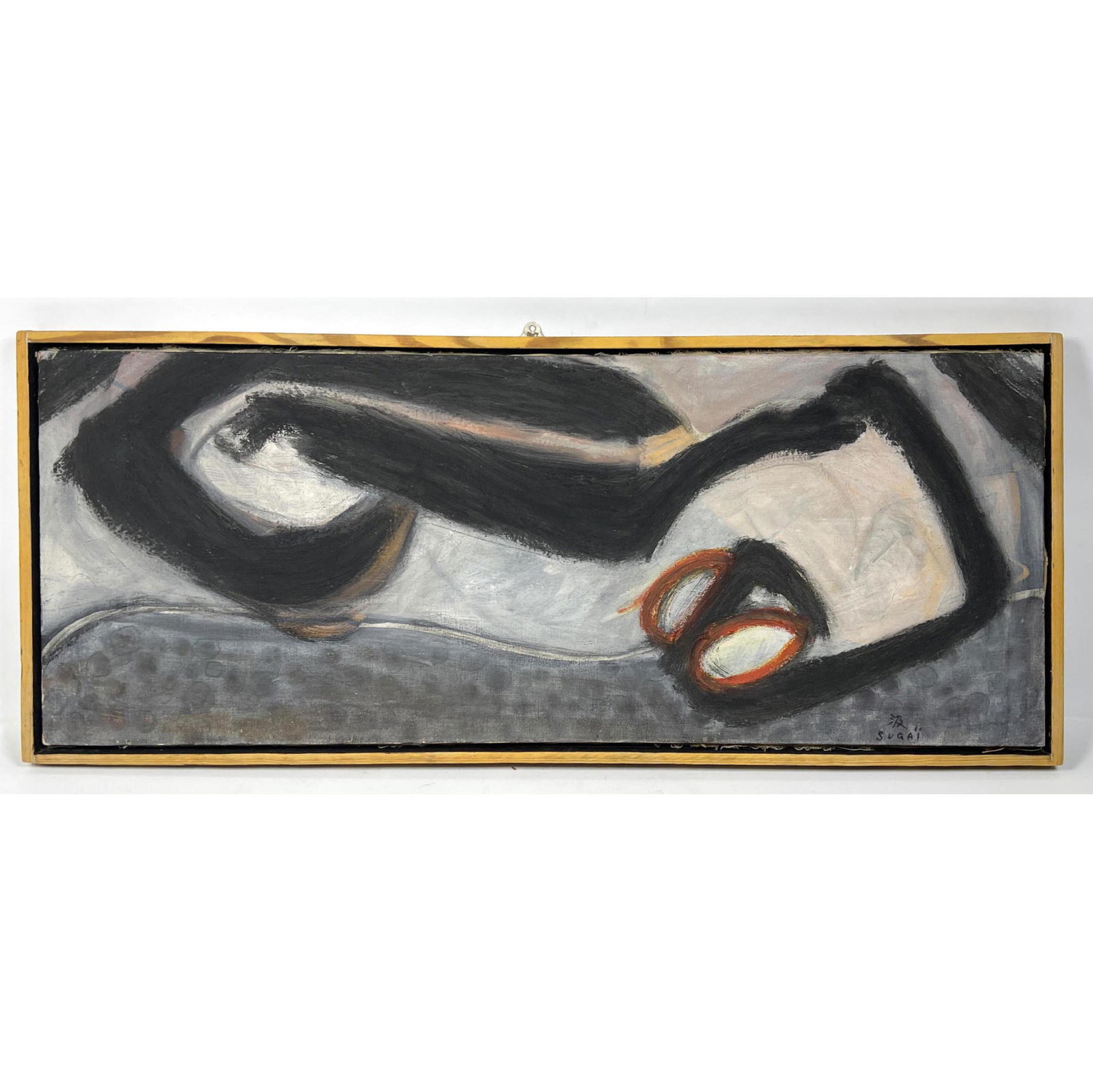 KUMI SUGAI 61 abstract modernist Oil Painting (1 of 9)