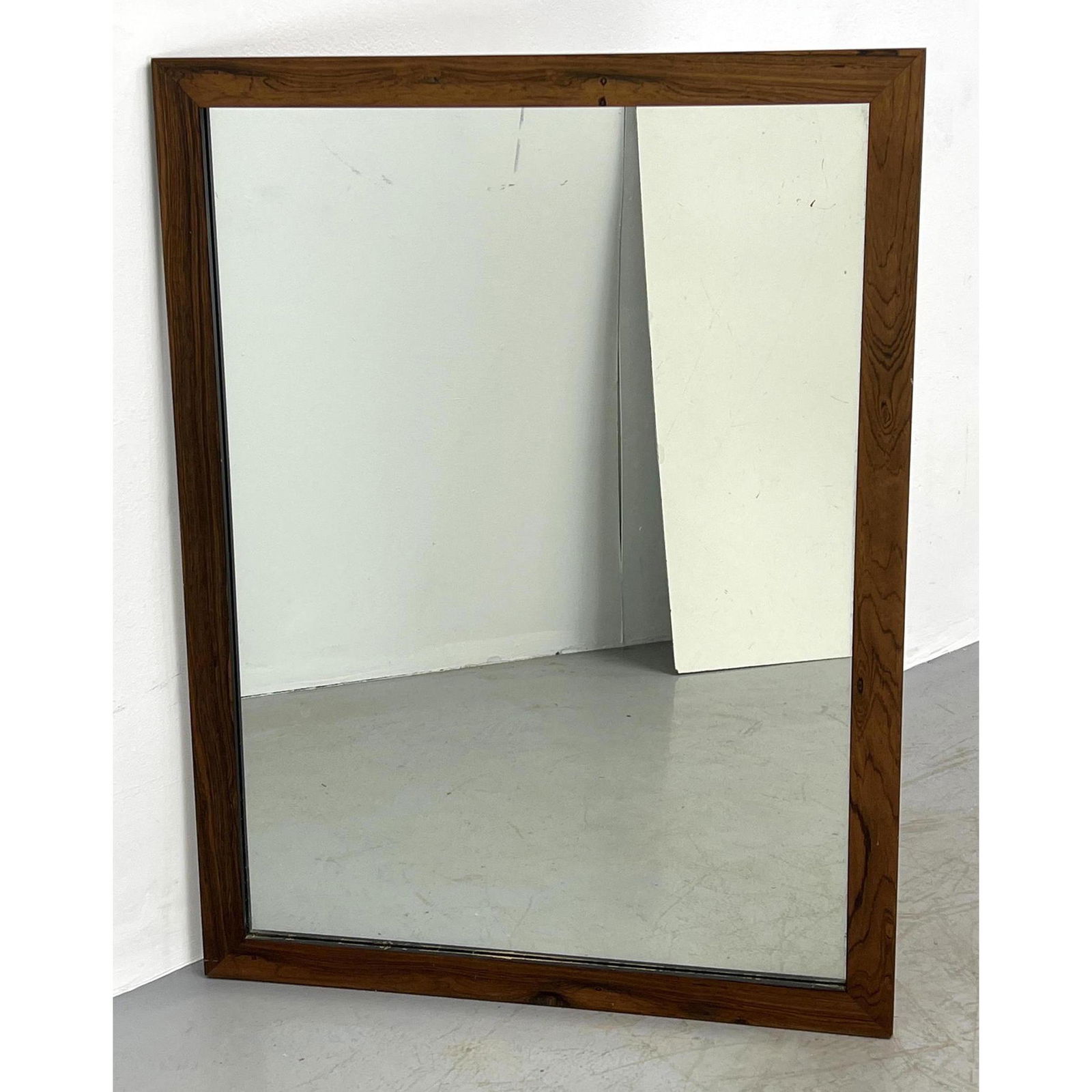 Rosewood Frame Wall Mirror. Made in Canada. (1 of 7)