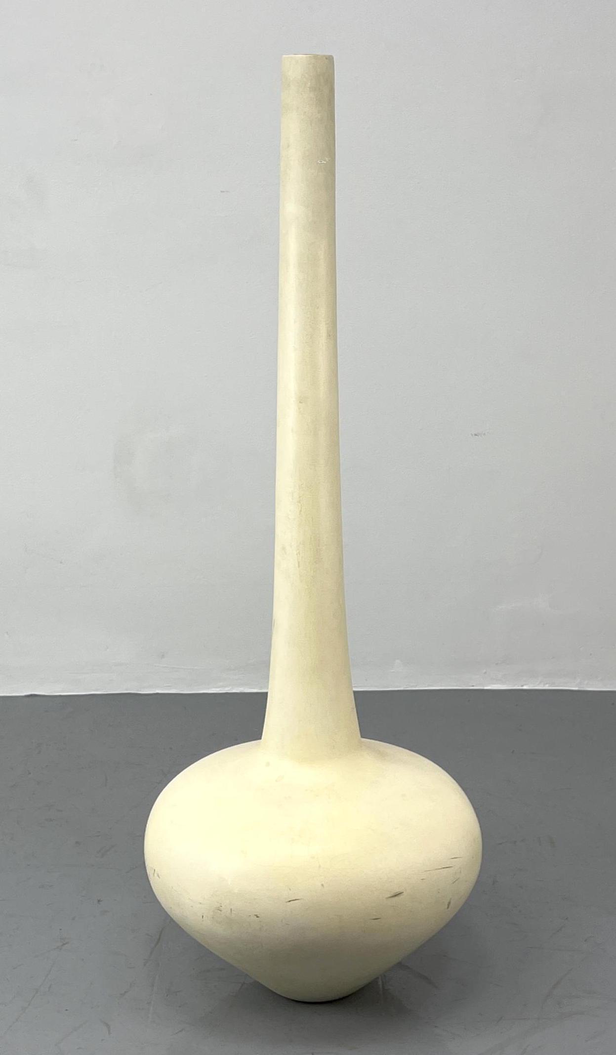 MAURICE VILLENCY Long Neck Vessel. Composite base paint (1 of 8)