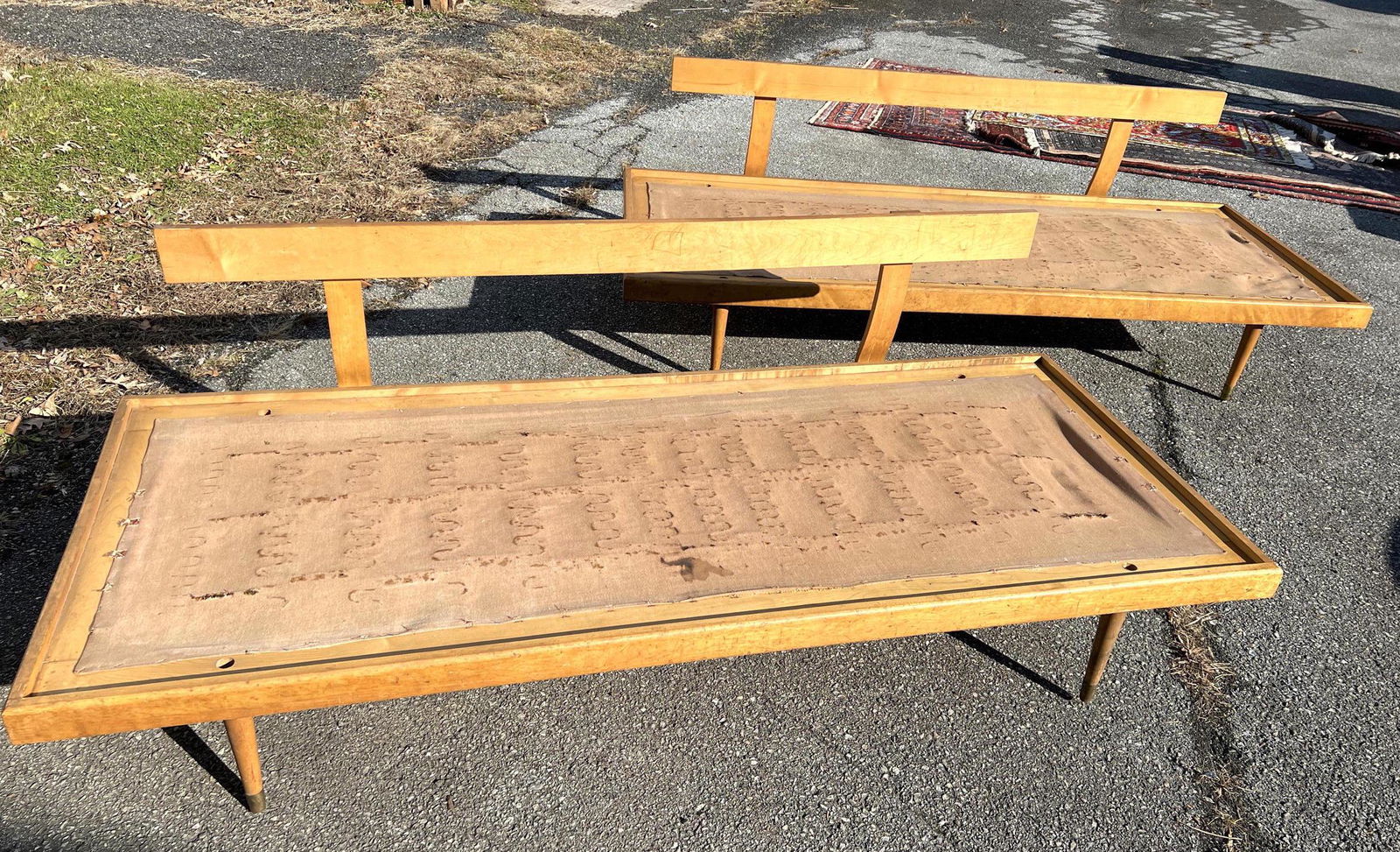 Pair Modernist Daybed Sofa Frames. (1 of 6)