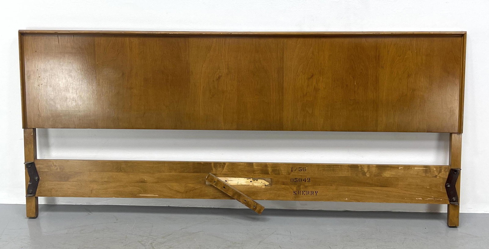 Robsjohn Gibbings Widdicomb Modern Headboard. King Size (1 of 7)
