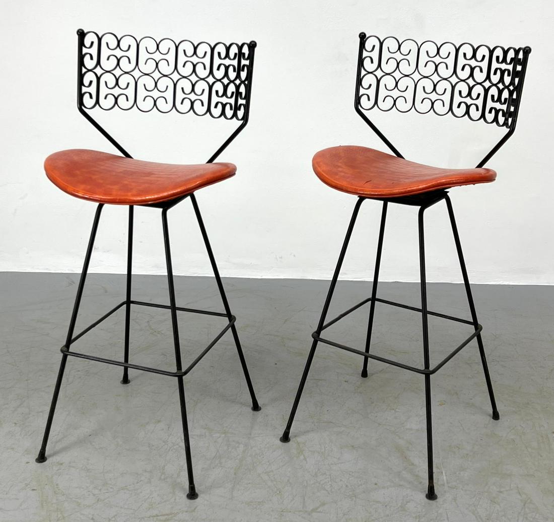 2 Arthur Umanoff Bar Stools (1 of 8)